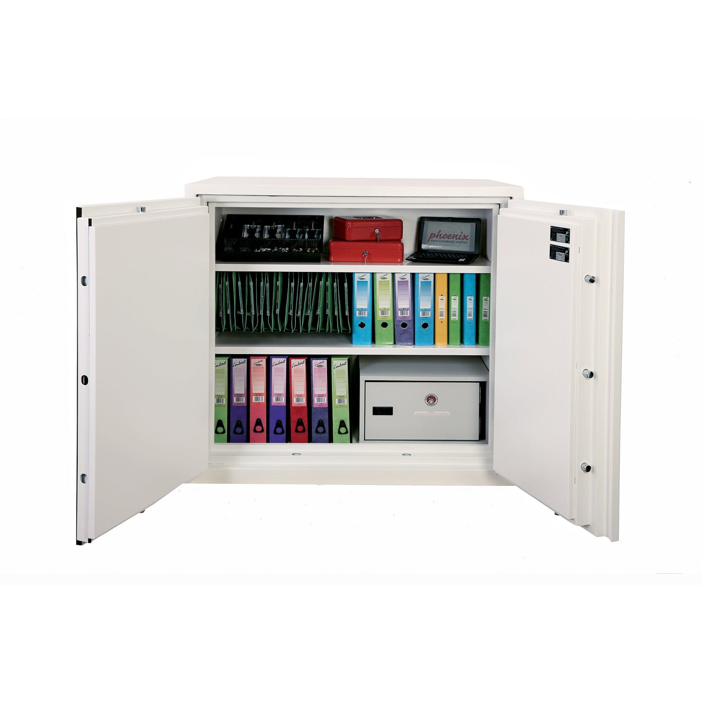 Phoenix Tresor Fire Commander Pro 111 x 103 x 39 cm (B x H x T) Stahl weiß