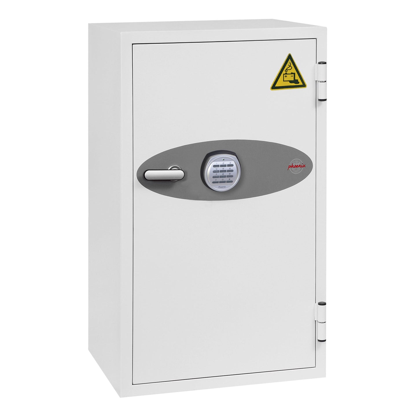 Phoenix Tresor Battery Fighter 47,5 x 98 x 35 cm (B x H x T) Stahl weiß