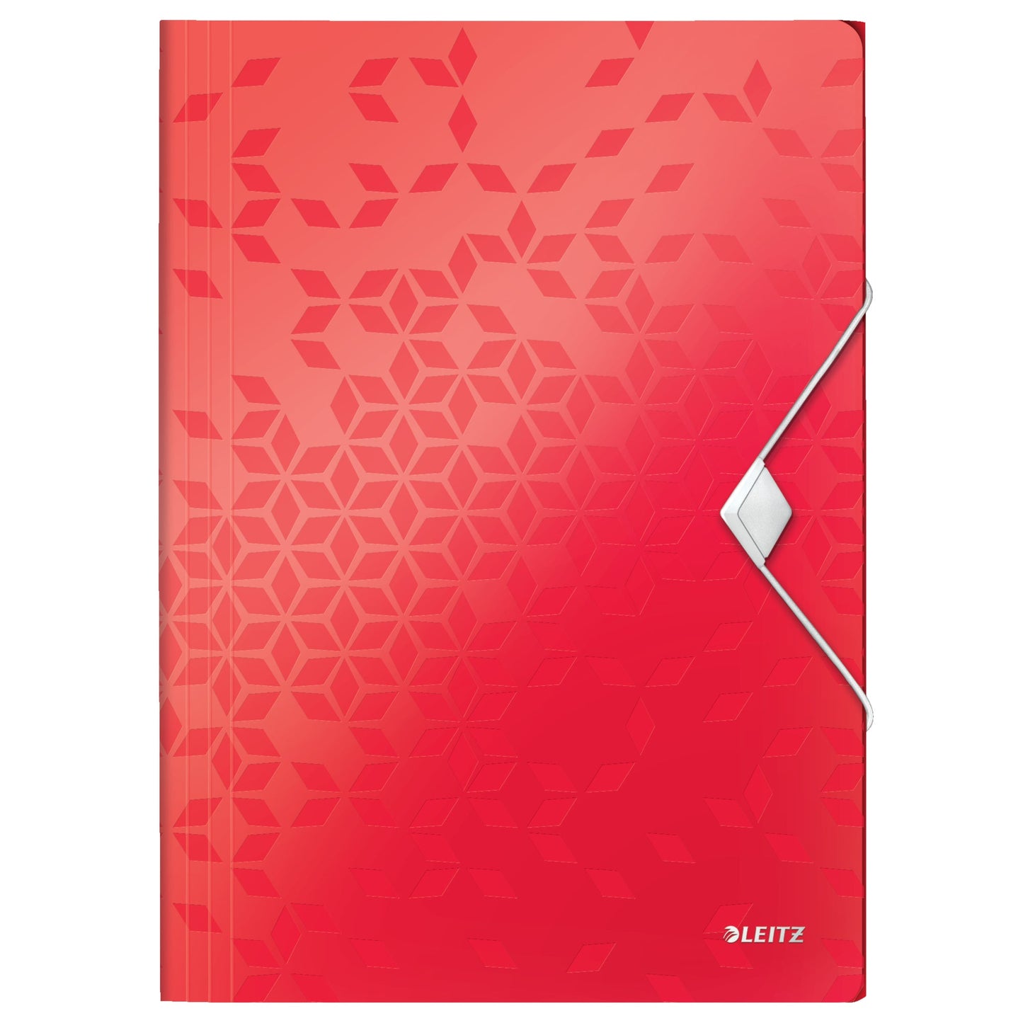 Leitz Eckspanner WOW DIN A4 Polypropylen rot