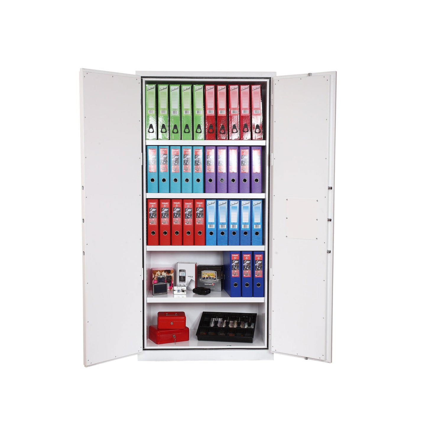 Phoenix Tresor Fire Ranger S2 81,5 x 181 x 41 cm (B x H x T) Stahl weiß