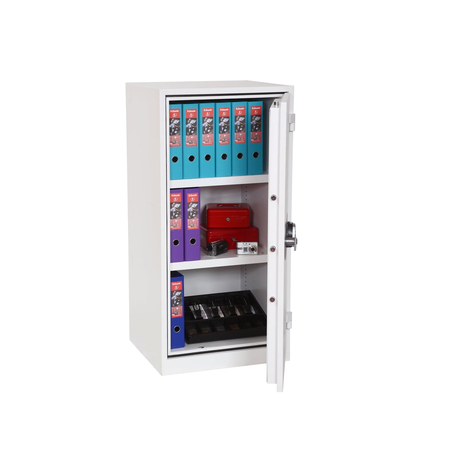 Phoenix Tresor Fire Ranger S2 50,5 x 108 x 41 cm (B x H x T) Stahl weiß