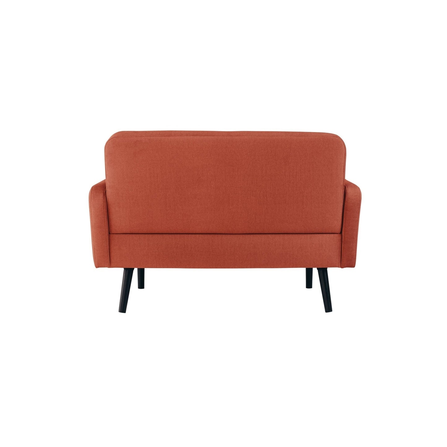 Paperflow Sofa easyChair LISBOA 124 x 83 x 81,5 cm (B x H x T) Samt (100 % Polyester) rost
