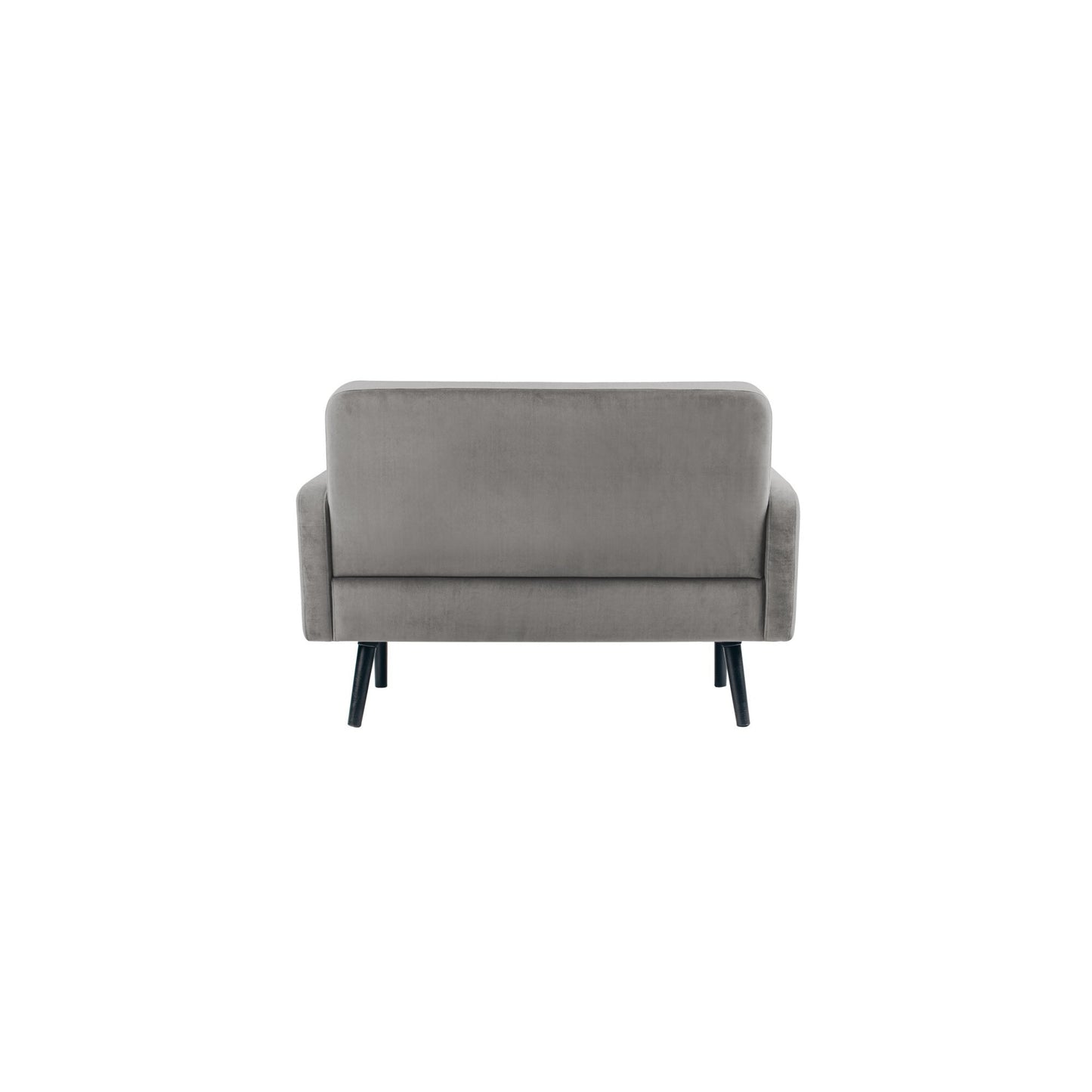Paperflow Sofa easyChair LISBOA 124 x 83 x 81,5 cm (B x H x T) Samt (100 % Polyester) grau