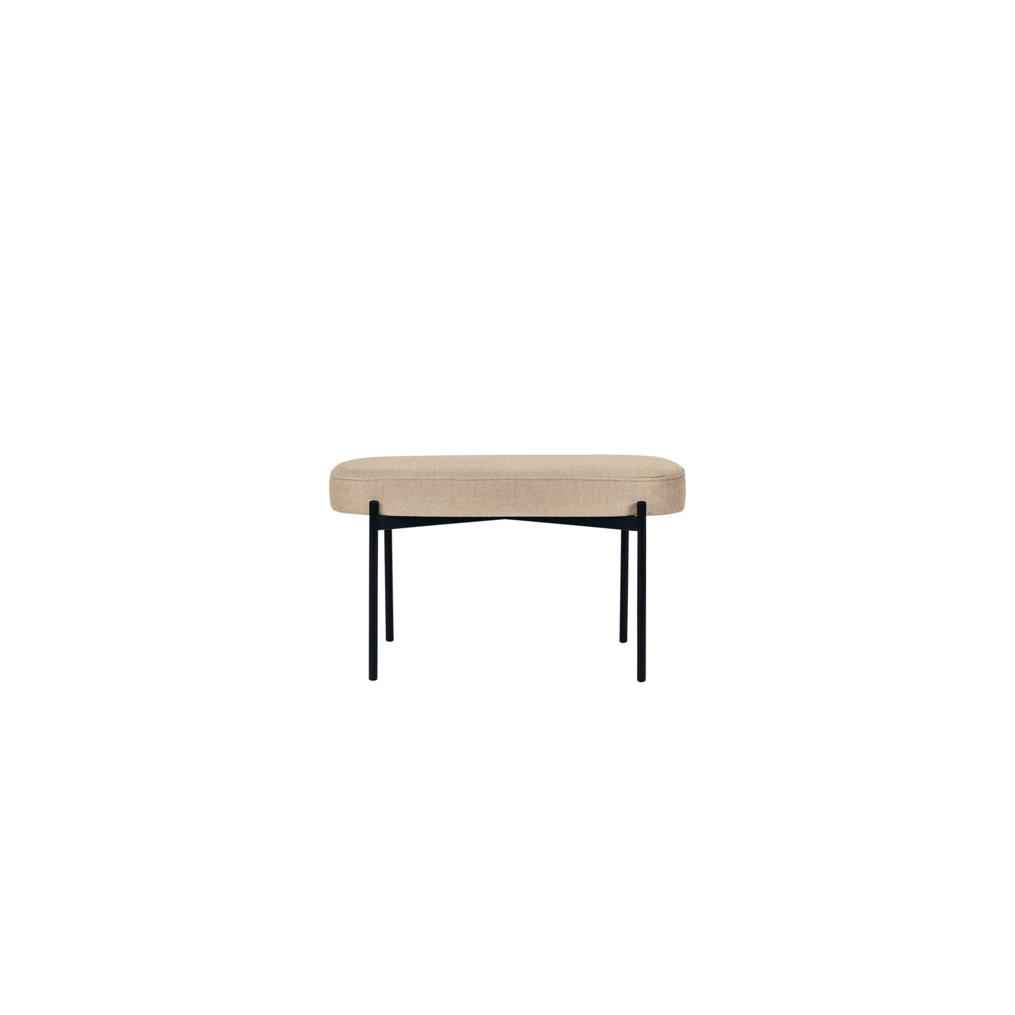 Paperflow Sitzbank GAIA 79 x 45,5 x 42 cm (B x H x T) Werkstoff des Bezuges: Stoff (100 % Polyester) Material der Sitzfläche: Spanplatte elfenbein