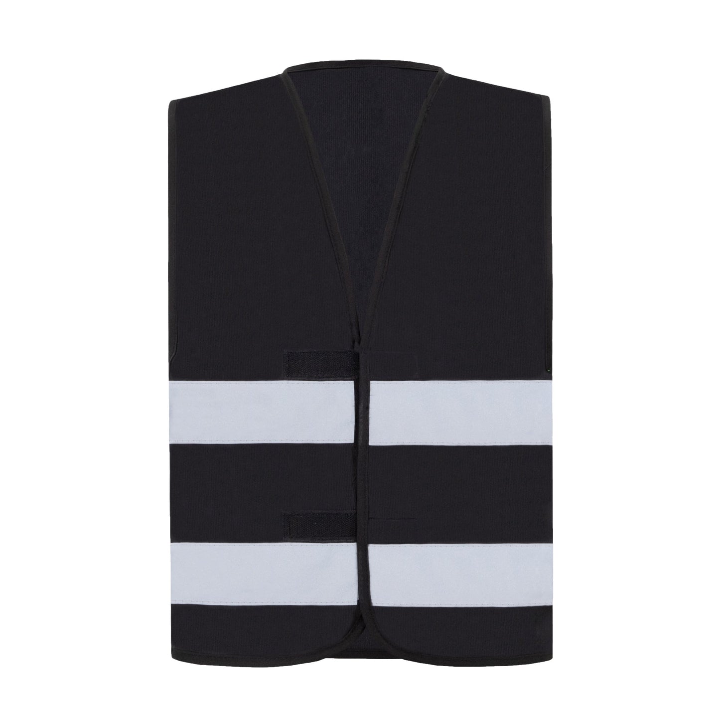 korntex Warnweste Dortmund S reflektierend Klettverschlüsse 100 % Polyester schwarz
