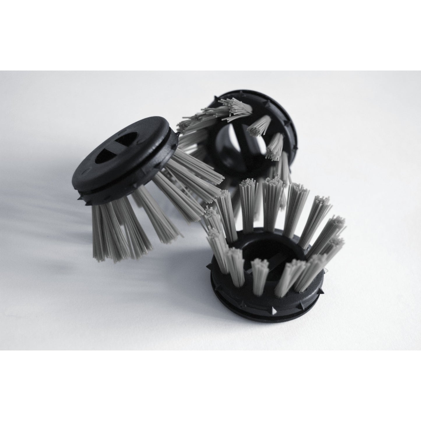 Miltex Bürsteneinsatz Ringgummimatte grau 10 St./Pack.