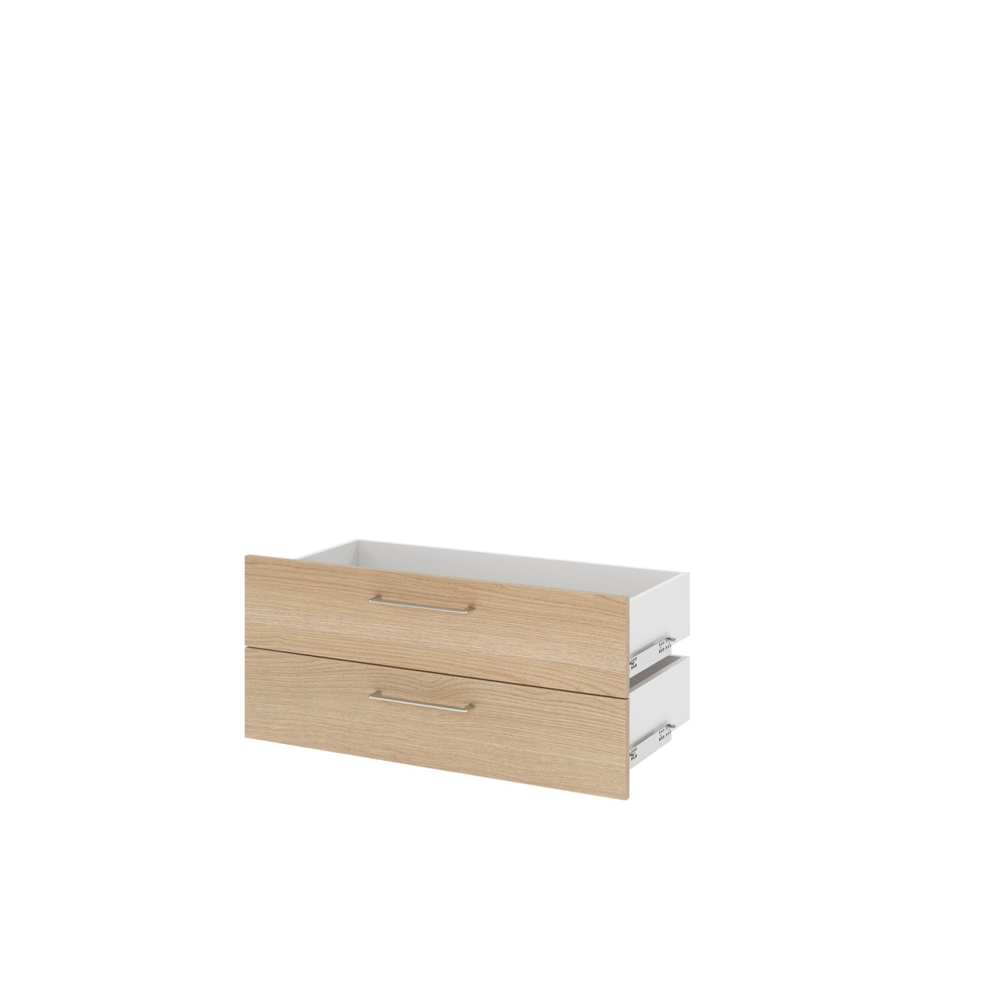 Hammerbacher Schublade Regal FlexWall 796 x 173 mm (B x H) Holz eiche 2 St./Pack.