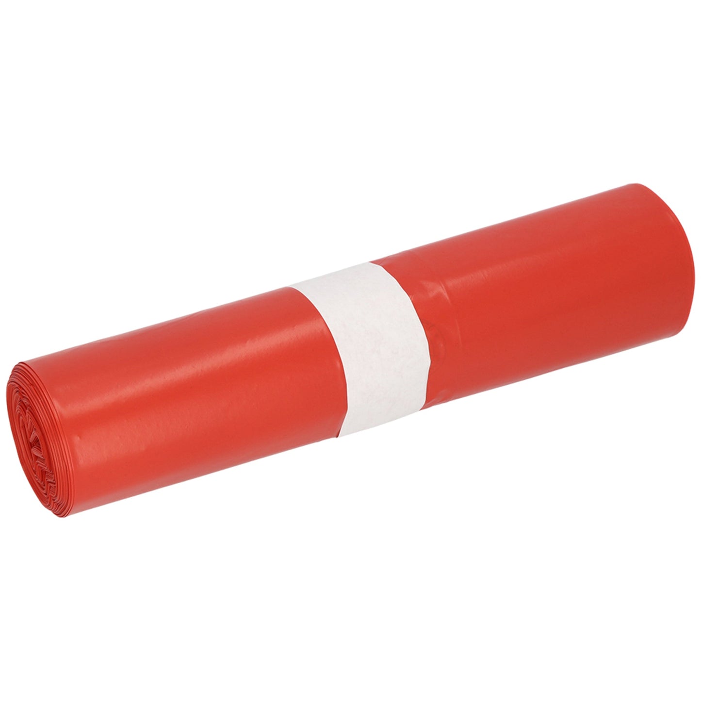 STANDARD Müllbeutel Typ 70 30+25 x 60 cm (B x H) 60µm 30l LDPE, 100 % recycelt rot 25 St./Pack.