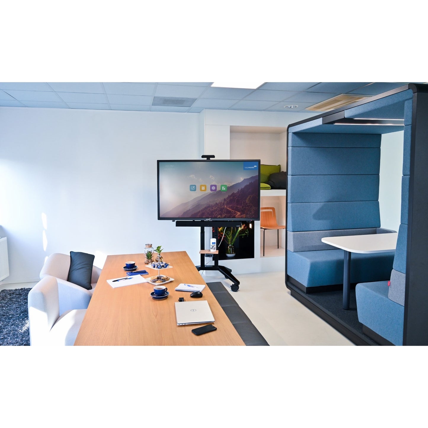 Legamaster Professionelles Display DISCOVER 2 DIS-6510 EU 165 cm (65") B 3.840 x 2.160 Pixel Dauerbetrieb möglich