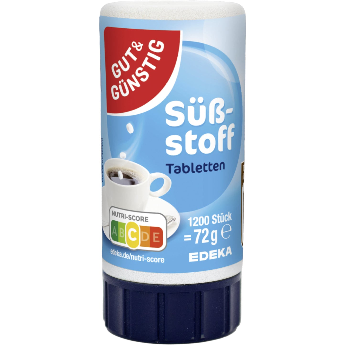 GUT & GÜNSTIG Süßstoff Spender 1.200 St./Pack.