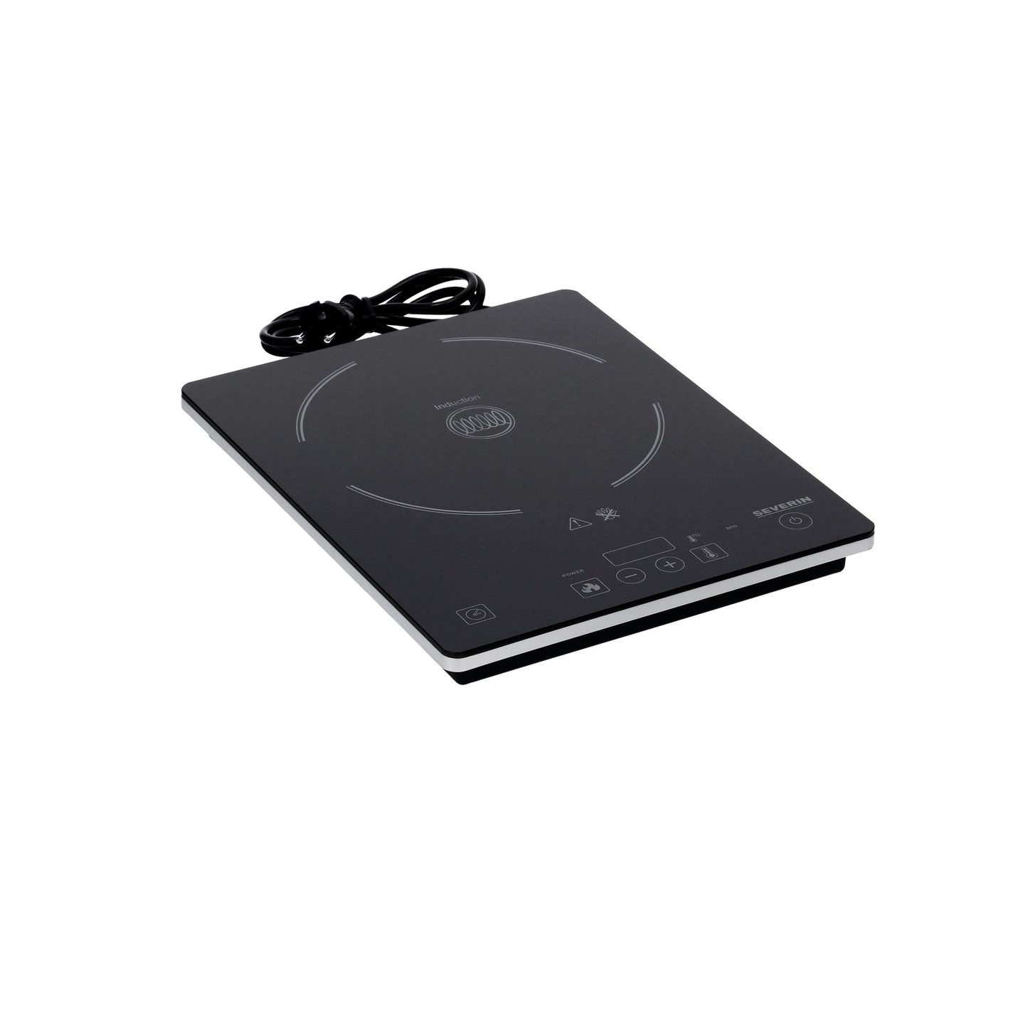 SEVERIN Kochplatte KP 1071 2.000W 1 Induktionskochzone Glaskeramik schwarz