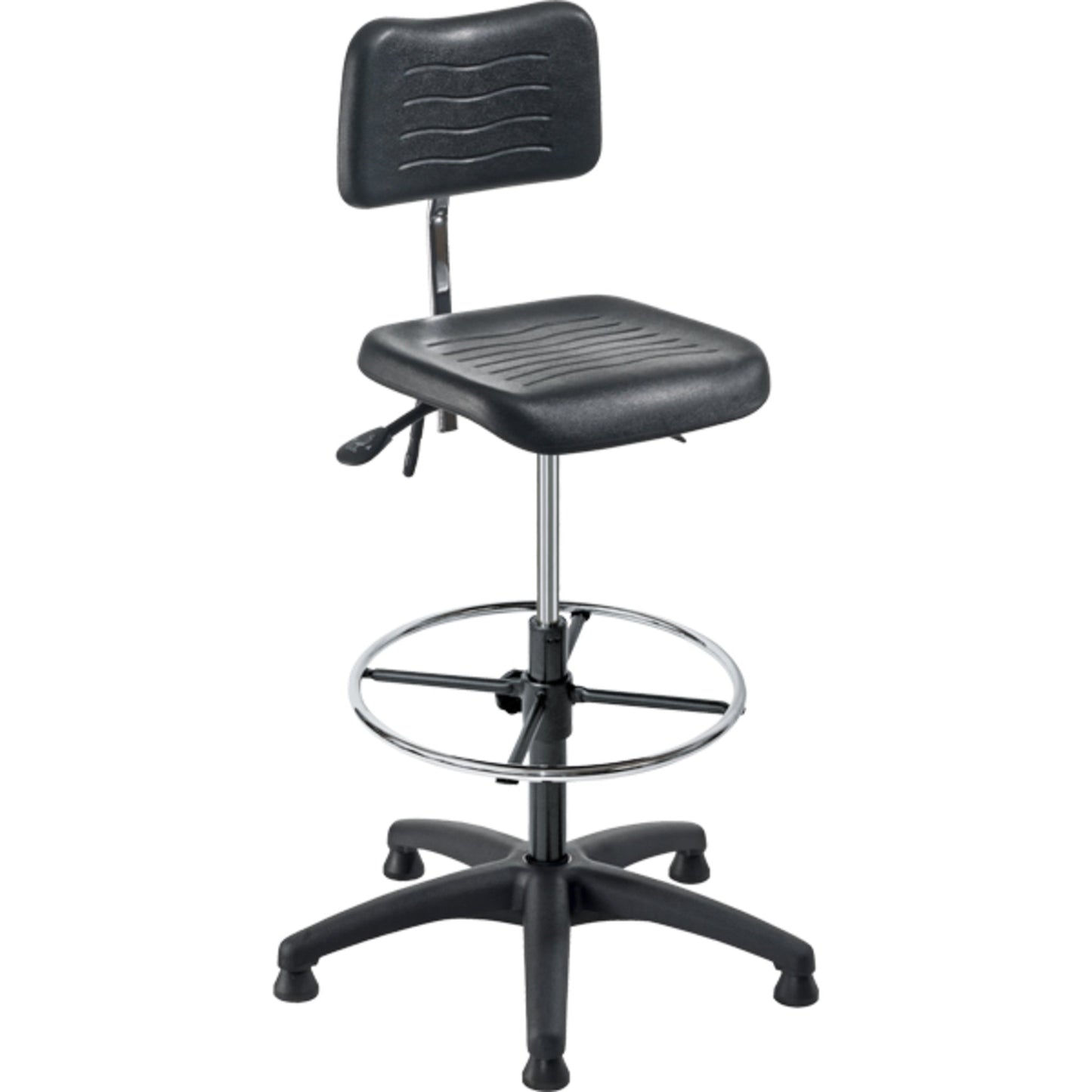 meychair Arbeitsdrehstuhl Workster Light W5 ca. 62-87cm Kunststoff schwarz