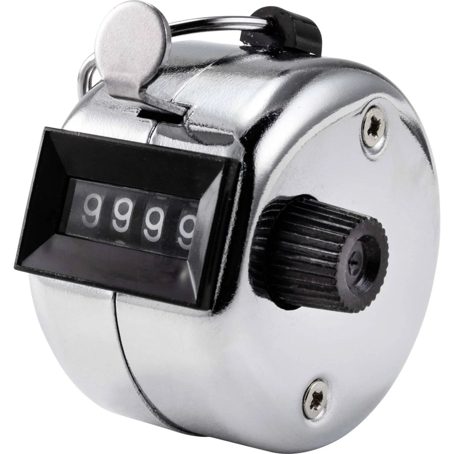 Renkforce Handzähler RF-TC-100 50 x 50 x 40 mm (B x H x T) 35g silber