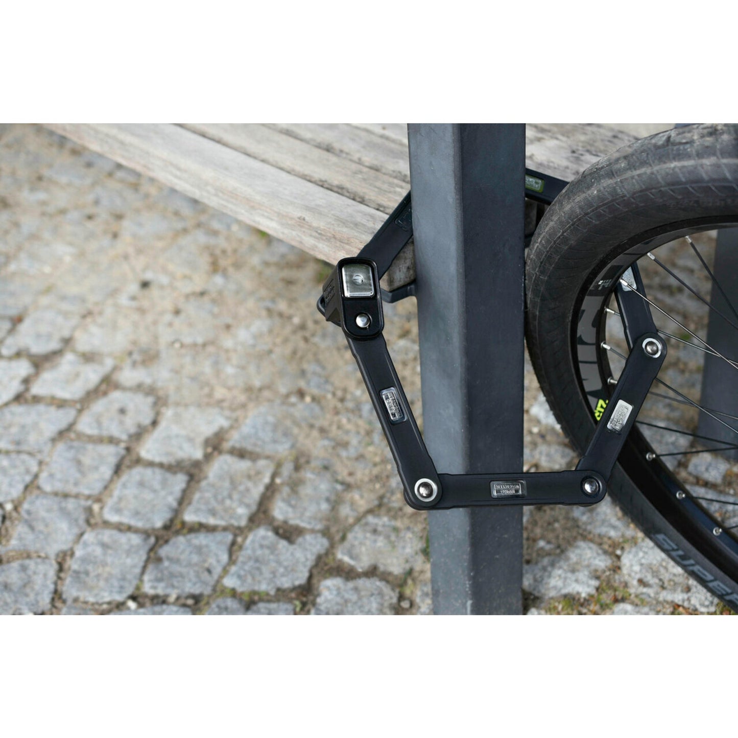 BURG-WÄCHTER Diebstahlschutz 790 90 Faltschloss 900mm 8,5mm Stahl, gehärtet/Kunststoff ummantelt schwarz