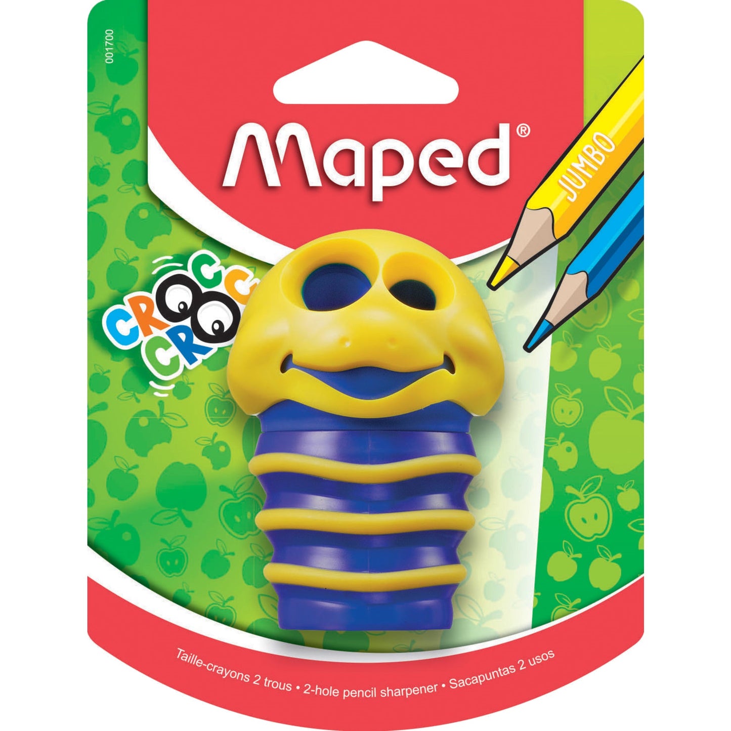Maped Spitzer CrocCroc 001700 Blister sort.
