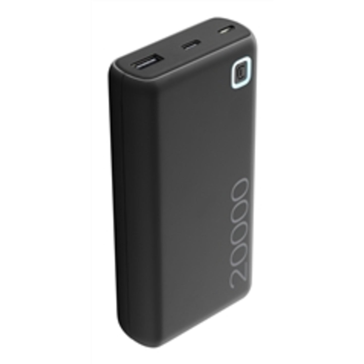 cellularline Powerbank ESSENCE Eingang: Mico-USB-B, USB-C, Ausgang: USB-A inkl. USB-C-Kabel schwarz
