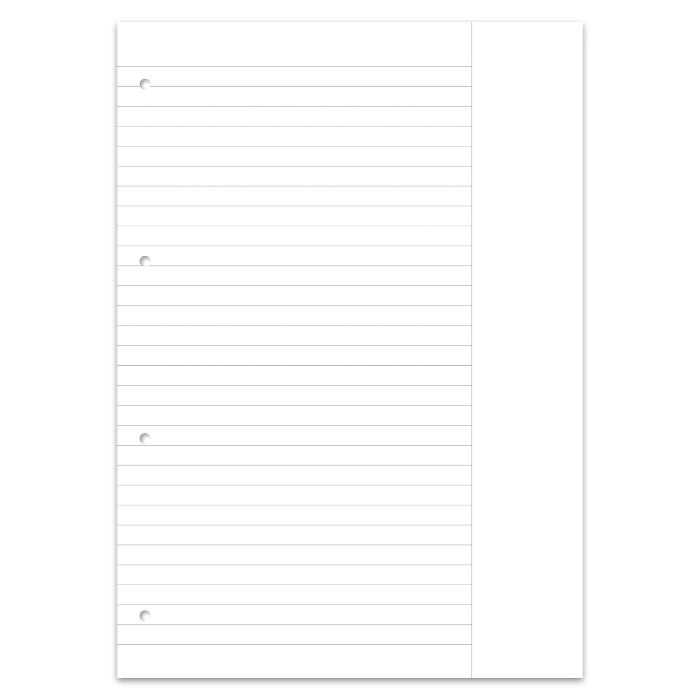 Staufen Collegeblock Style Work flow DIN A4 liniert mit Rand 70g/m² blau 80 Bl.