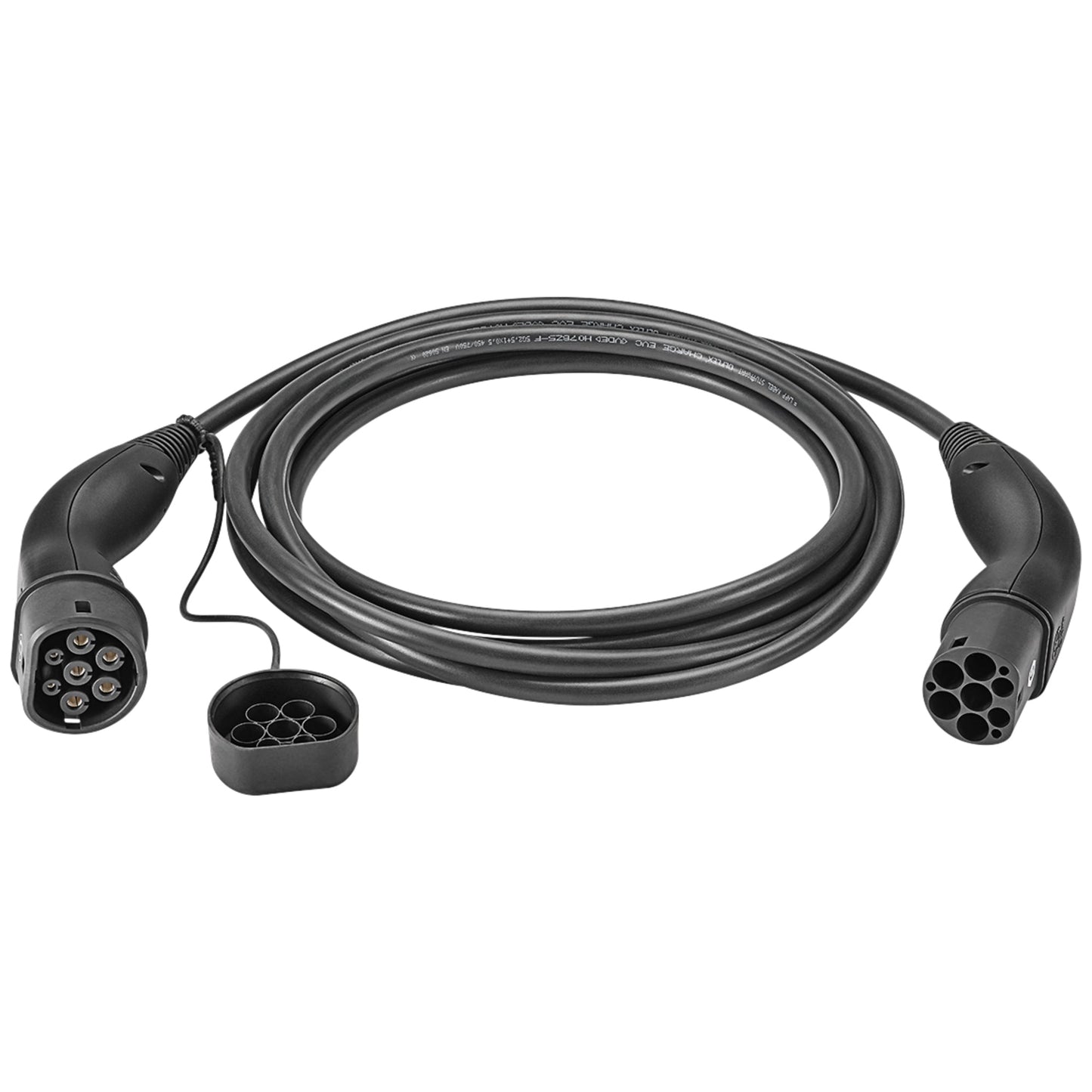 LAPP Ladekabel Elektroauto Standard Plug-in-Hybrid (PHEV) und batterieelektrische Fahrzeuge (BEV) Abdeckkappe (Kupplung) 22 kW 10m