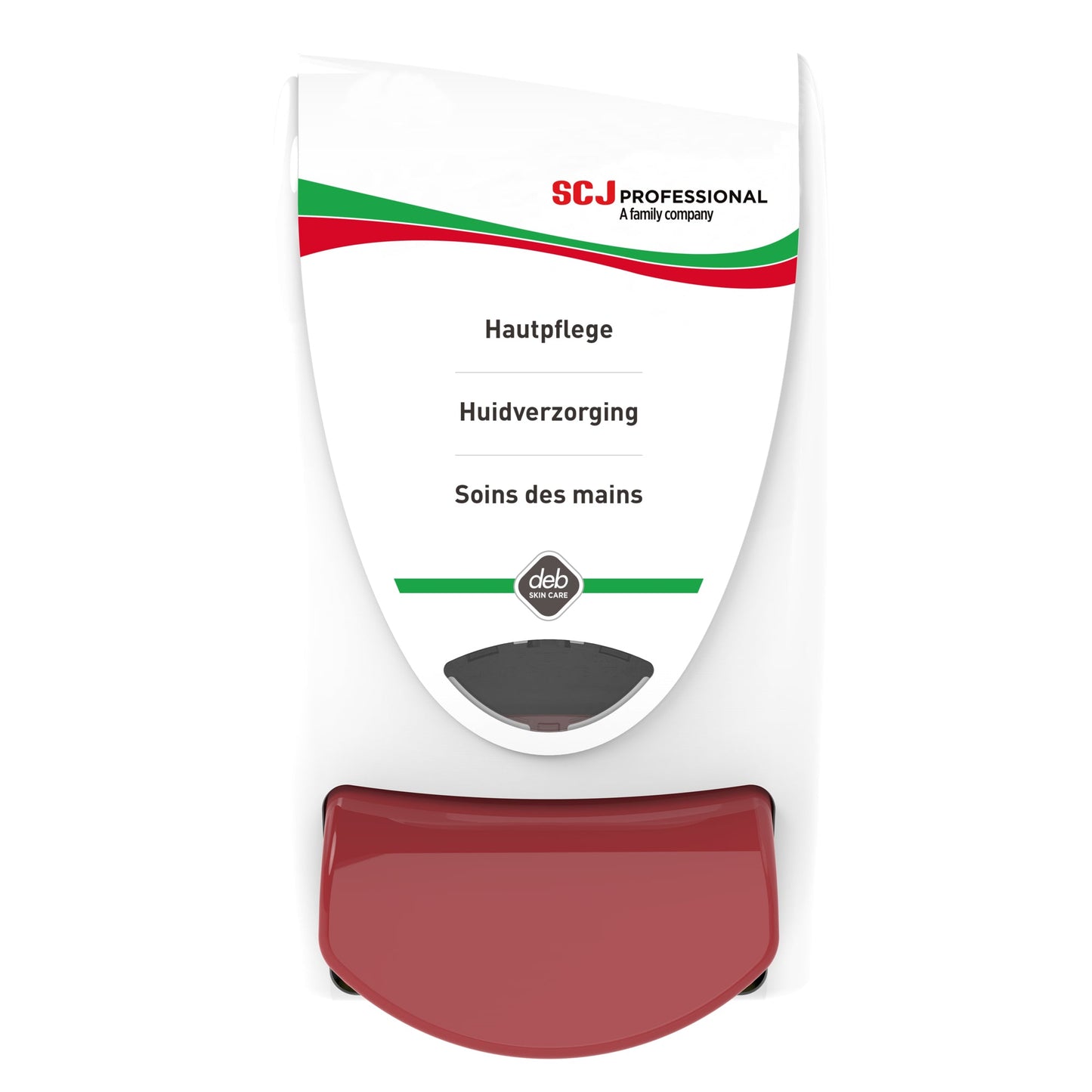 SC Johnson PROFESSIONAL Hautpflegespender PROLINE 13,2 x 23,5 x 11,7 cm (B x H x T) 1l nachfüllbar Kunststoff weiß/rot