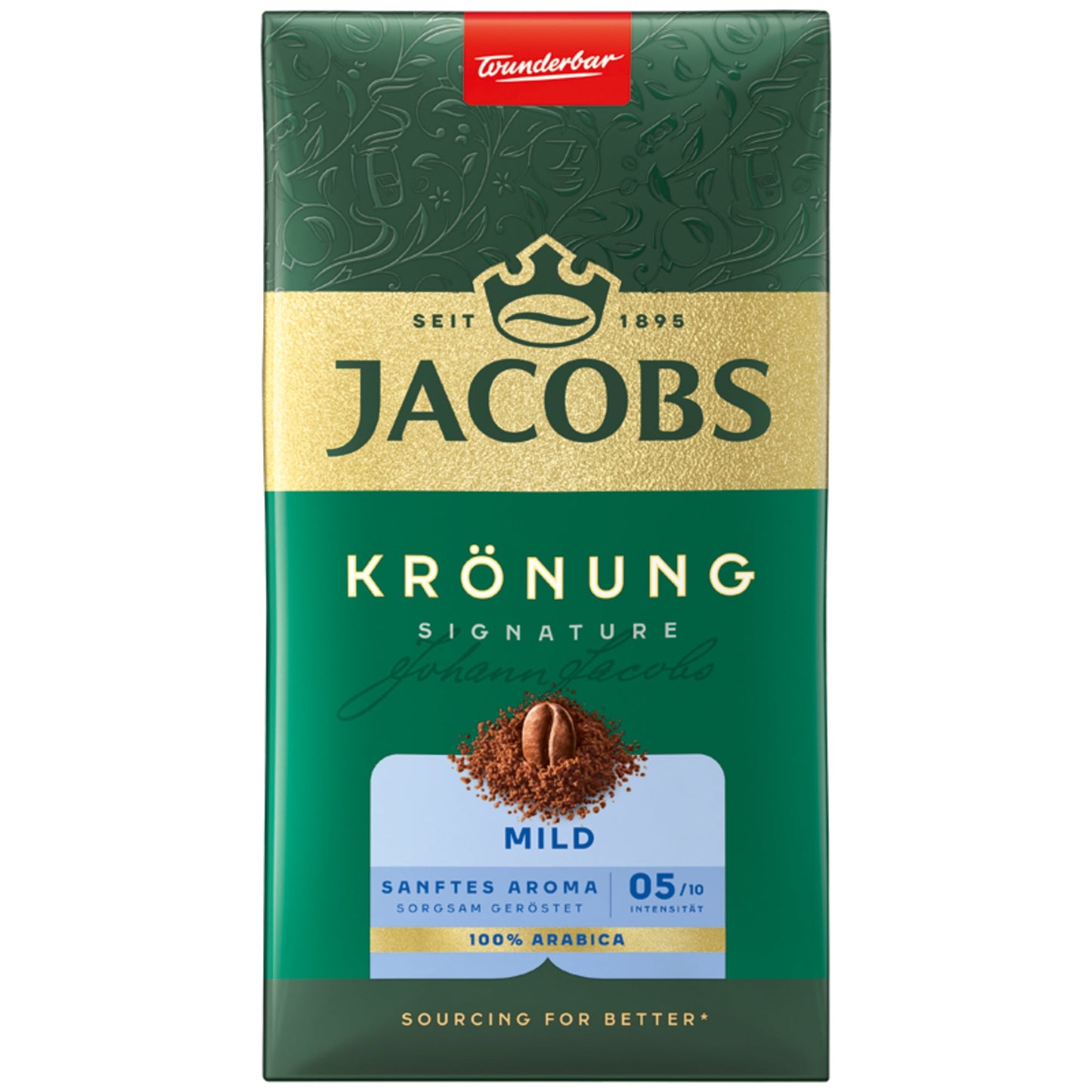 JACOBS Kaffee Krönung Mild gemahlen 500 g/Pack.