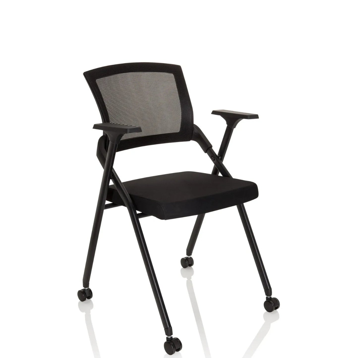 hjh OFFICE Klappstuhl PRIORITY II 610 x 980 x 580 mm (B x H x T) 100 % Polyester schwarz
