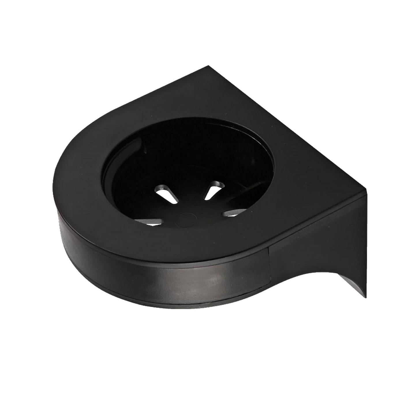 HYGOSTAR Wandhalterung 1 Flaschenhalter Kunststoff schwarz