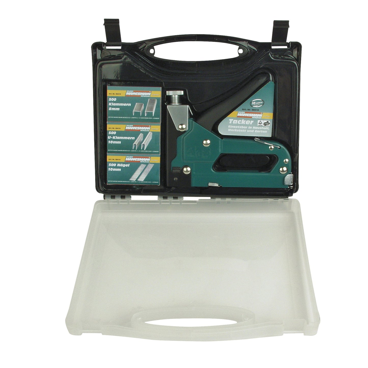 BRÜDER MANNESMANN Handtacker E, G, No. 20, 69 Metall grün/schwarz