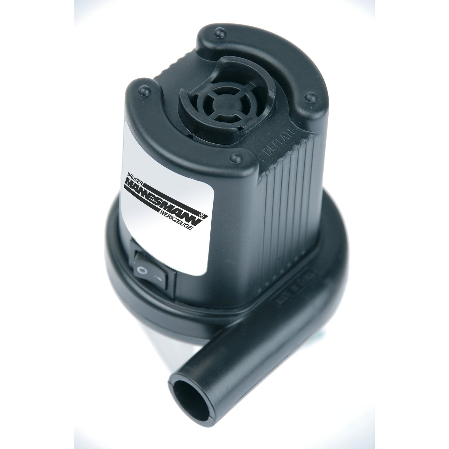 BRÜDER MANNESMANN Luftpumpe Luftmatratze 13 x 11,5 x 10 cm (B x H x T) Netzbetrieb, 12 V-Anschluss