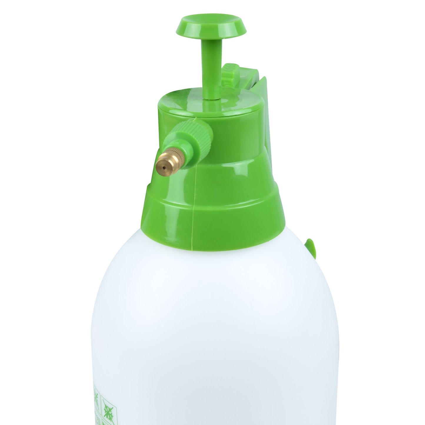 BRÜDER MANNESMANN Sprühflasche 2l Kunststoff/Messing transparent/grün