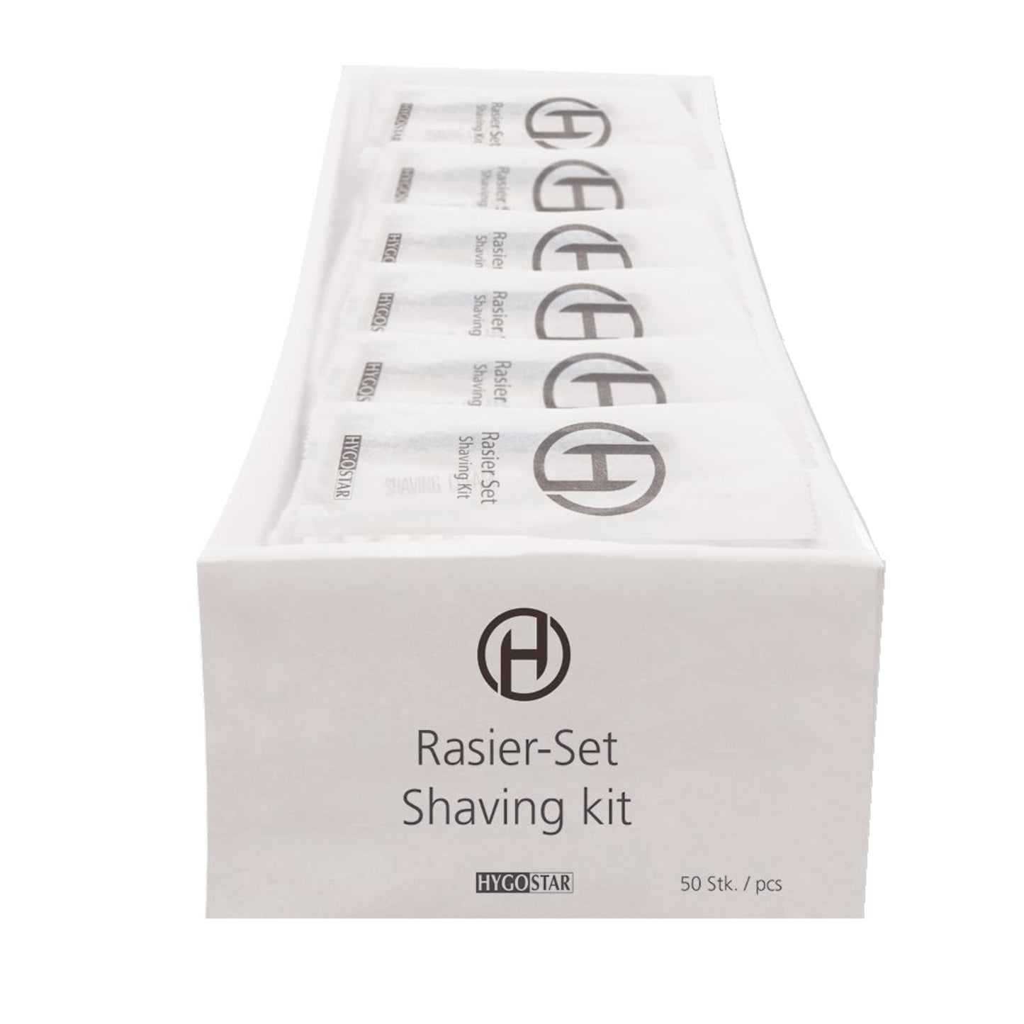 HYGOSTAR Rasierer Einweg Rasiercreme 3fach PET 50 St./Pack.