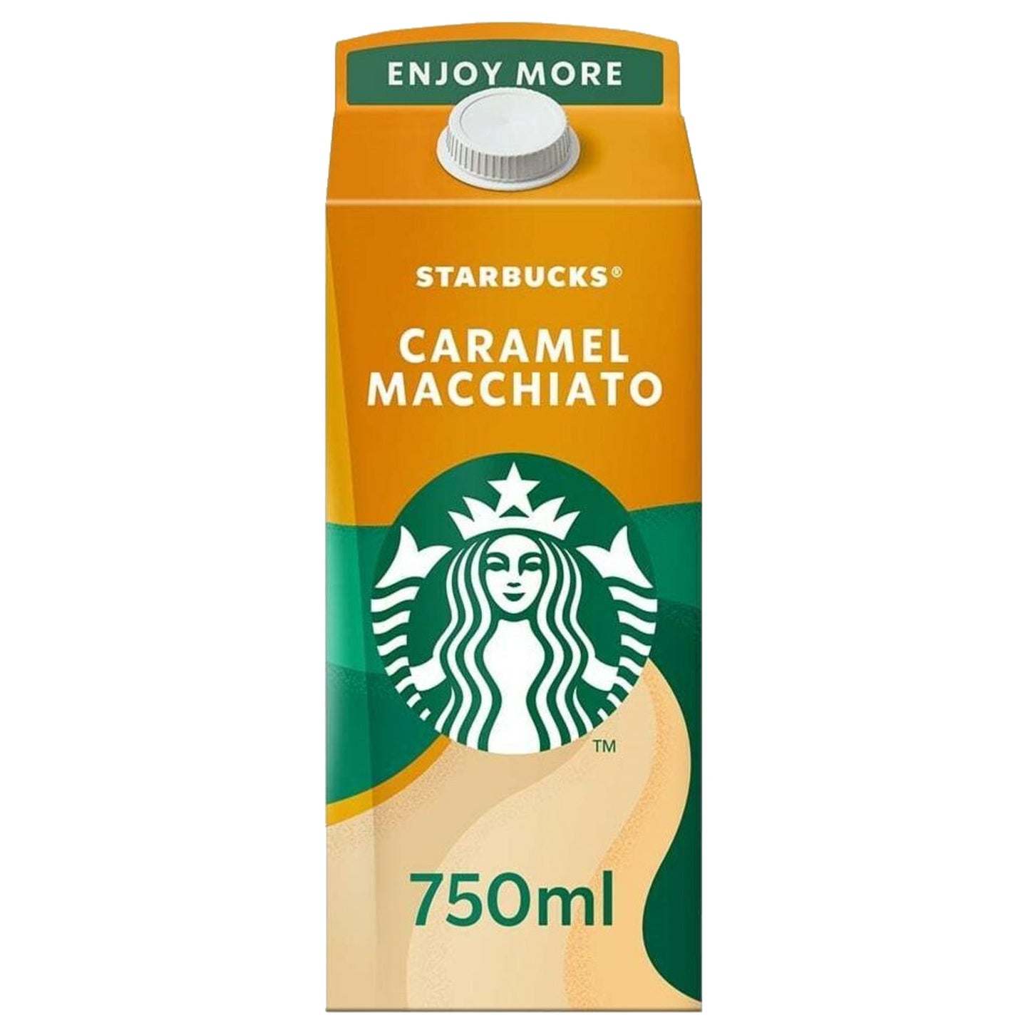 STARBUCKS® Macchiato Caramel 6 x 750 ml/Pack.
