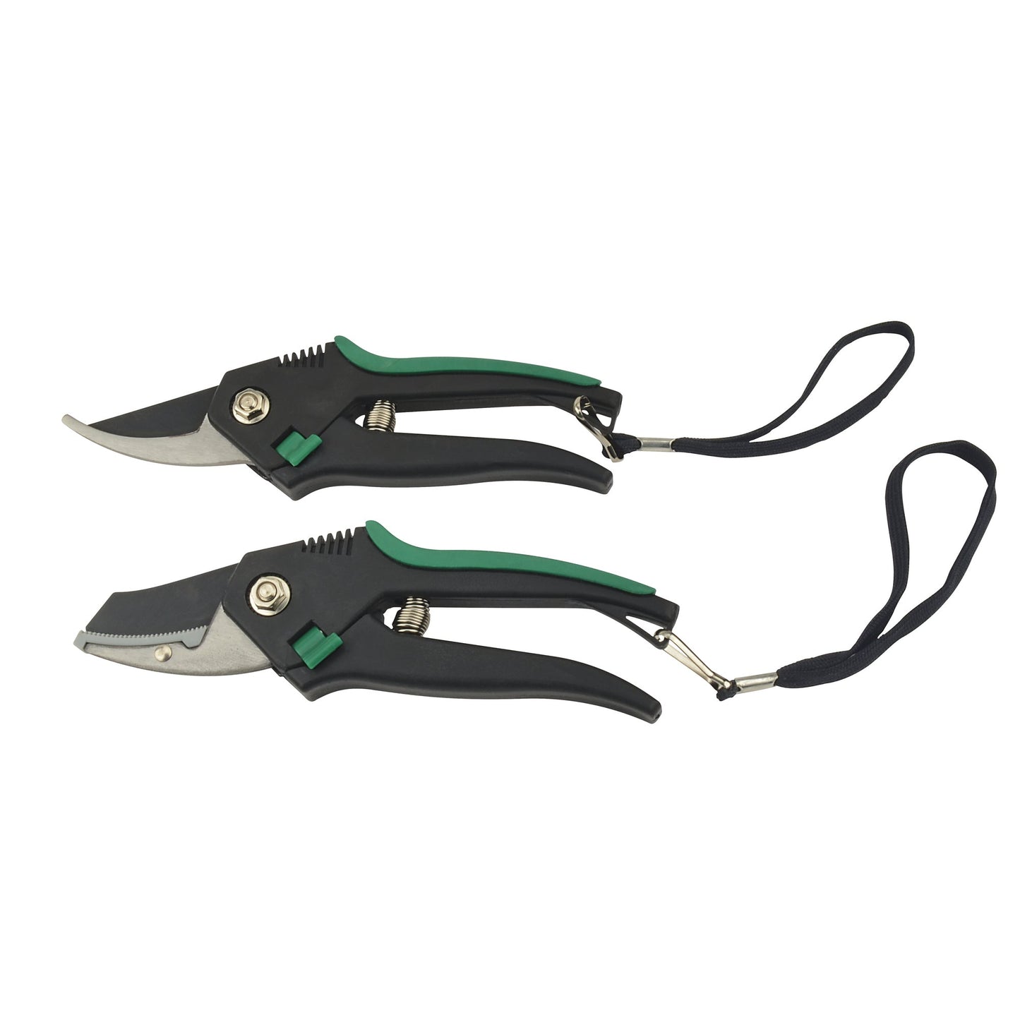 BRÜDER MANNESMANN Gartenscherenset Blumenschere, Amboss-Astschere Material der Klinge: Stahl Material des Griffes: Kunststoff