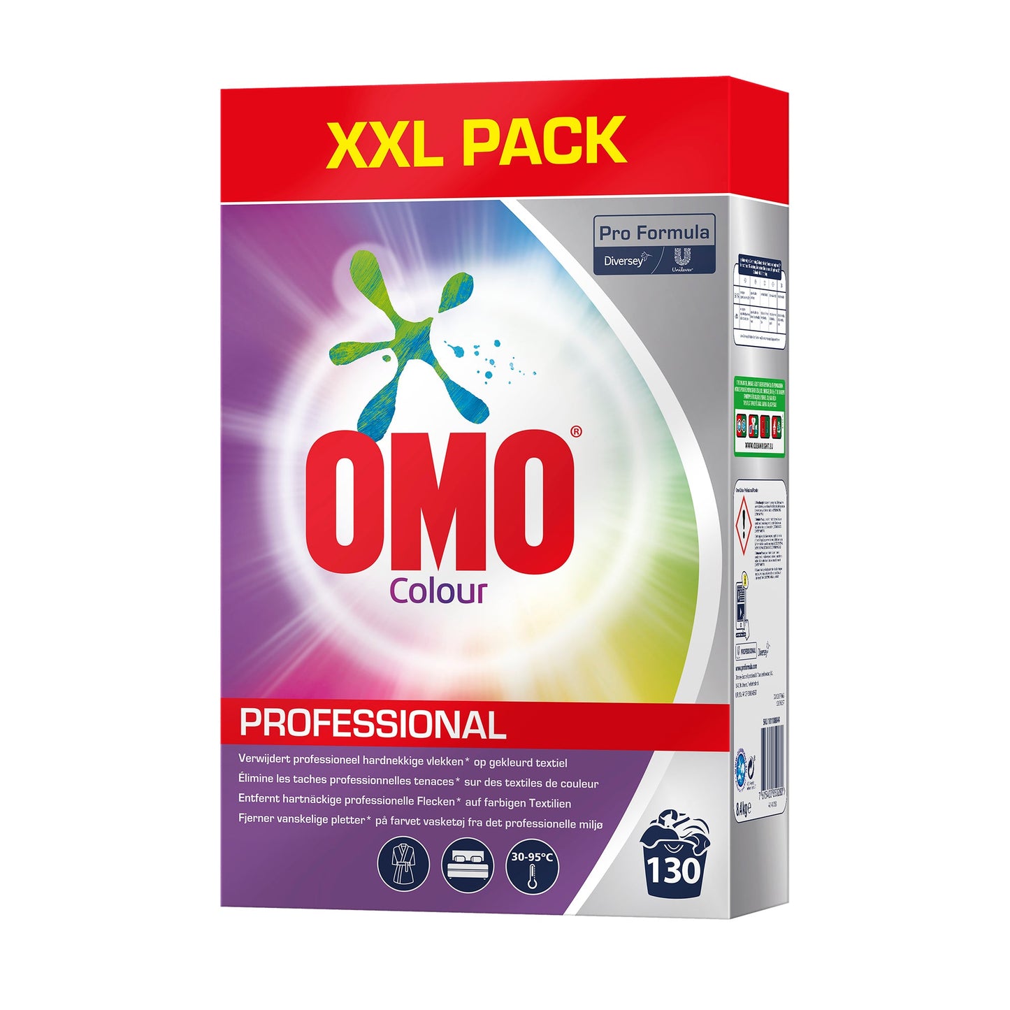 OMO Waschmittel Professional Color Buntwäsche +30 bis +95°C 8,4 kg/Pack.