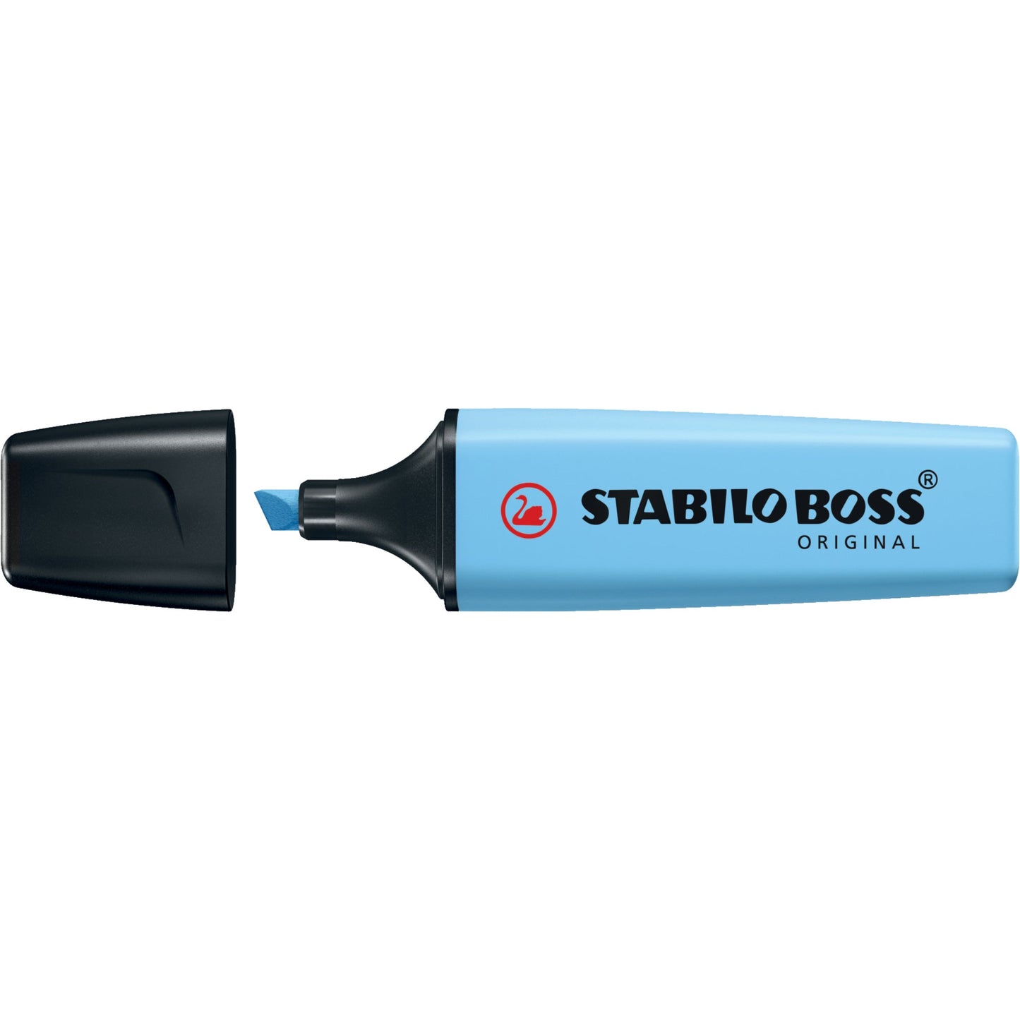 STABILO® Textmarker BOSS® ORIGINAL Pastel 2-5mm himmelblau Keilspitze