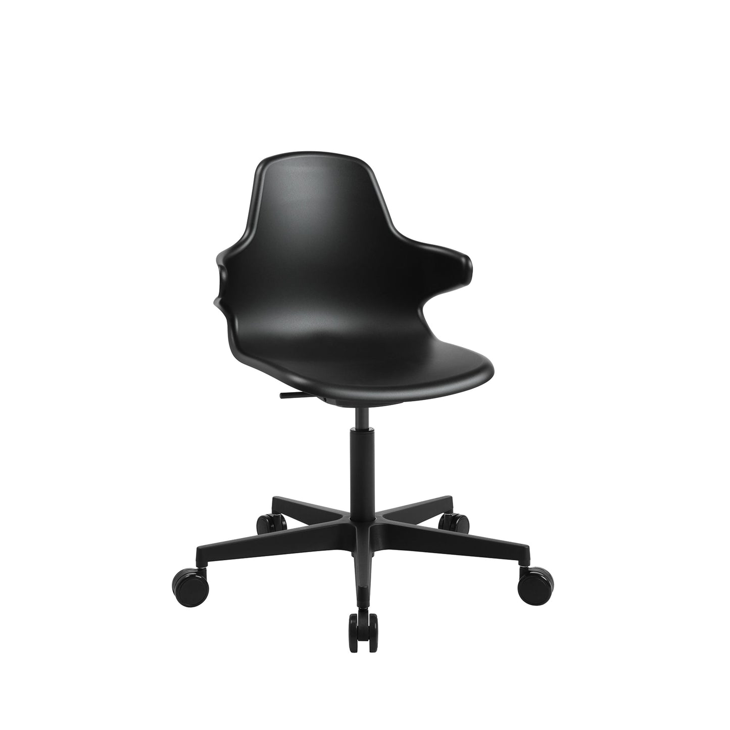 TOPSTAR Bürodrehstuhl Sitness Life 20 44-57cm Rolle hart gebremst (für Teppichboden) optionales Zubehör: Rolle weich gebremst (für Hartboden) 6990 Polyamid schwarz