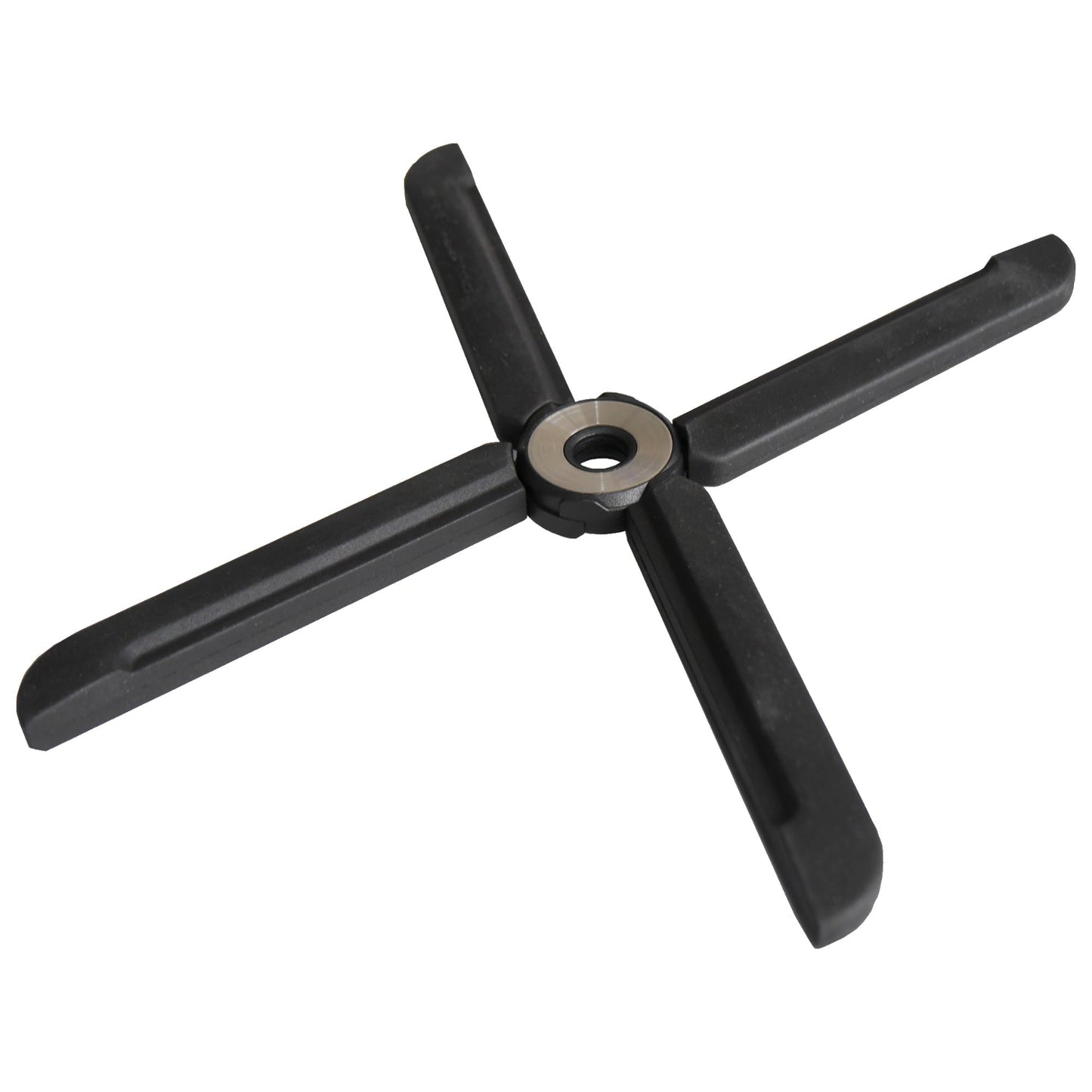 WEDO® Topfuntersetzer SNF+ 22 x 1 x 3 cm (B x H x T) Silikon/Edelstahl schwarz