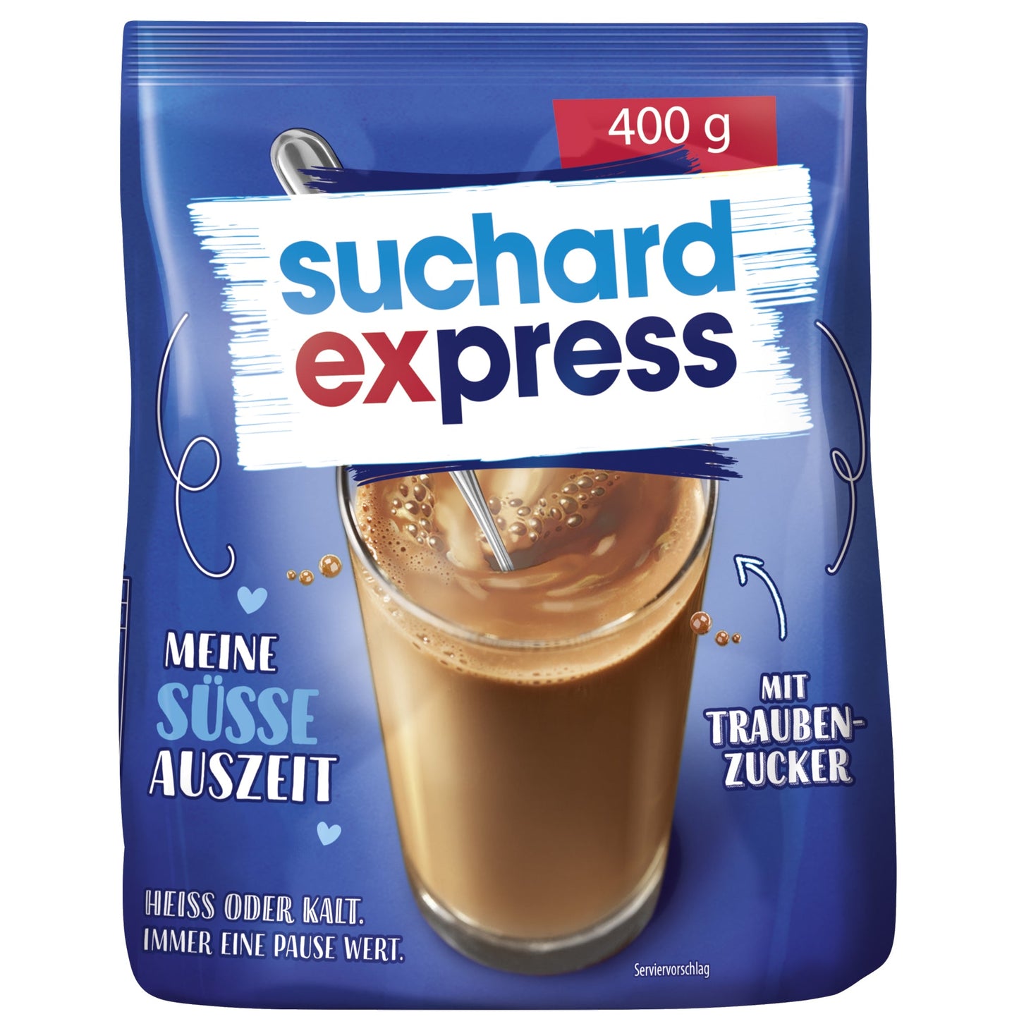 suchard express Trinkschokolade 400 g/Pack.