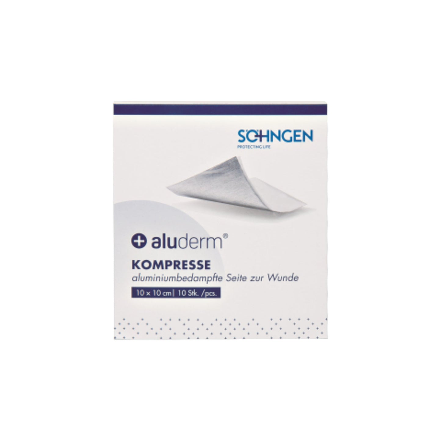 aluderm® Kompresse 10 x 10 cm (B x L) 10 St./Pack.