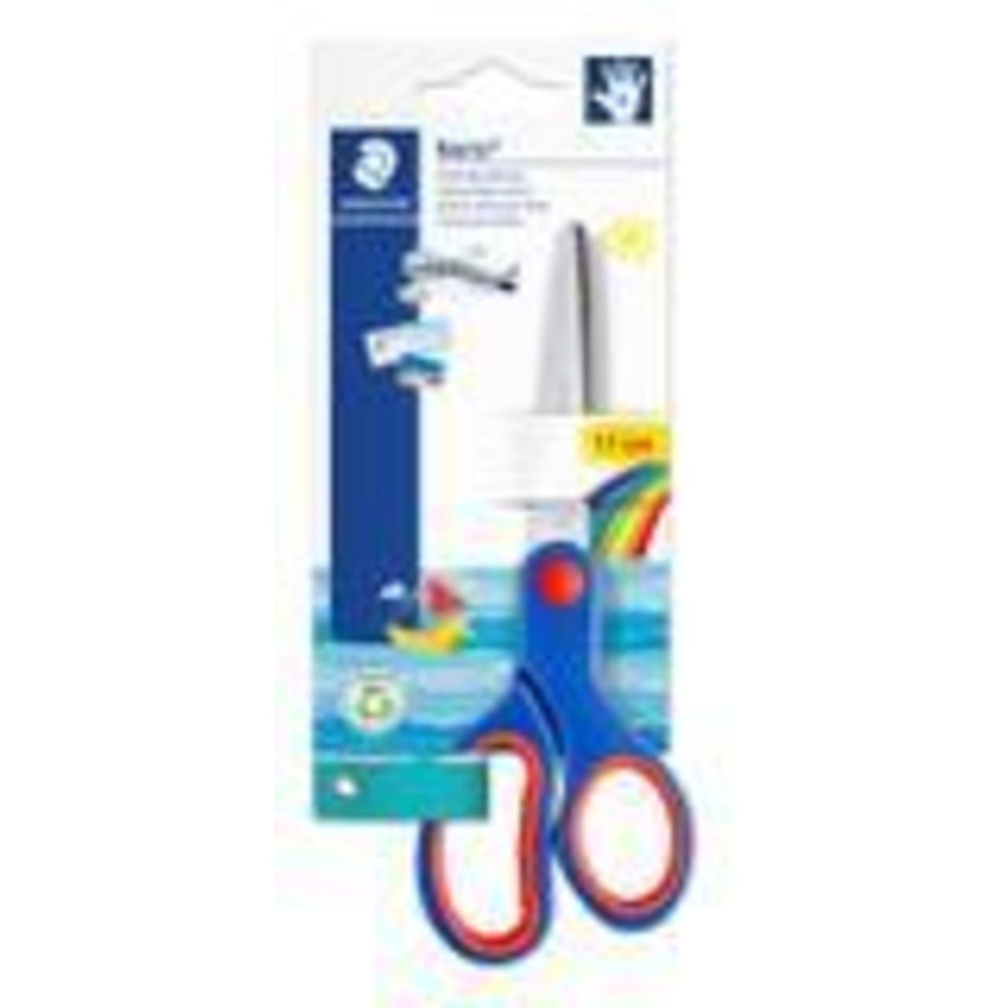 STAEDTLER® Bastelschere Noris 170mm Metall blau/rot