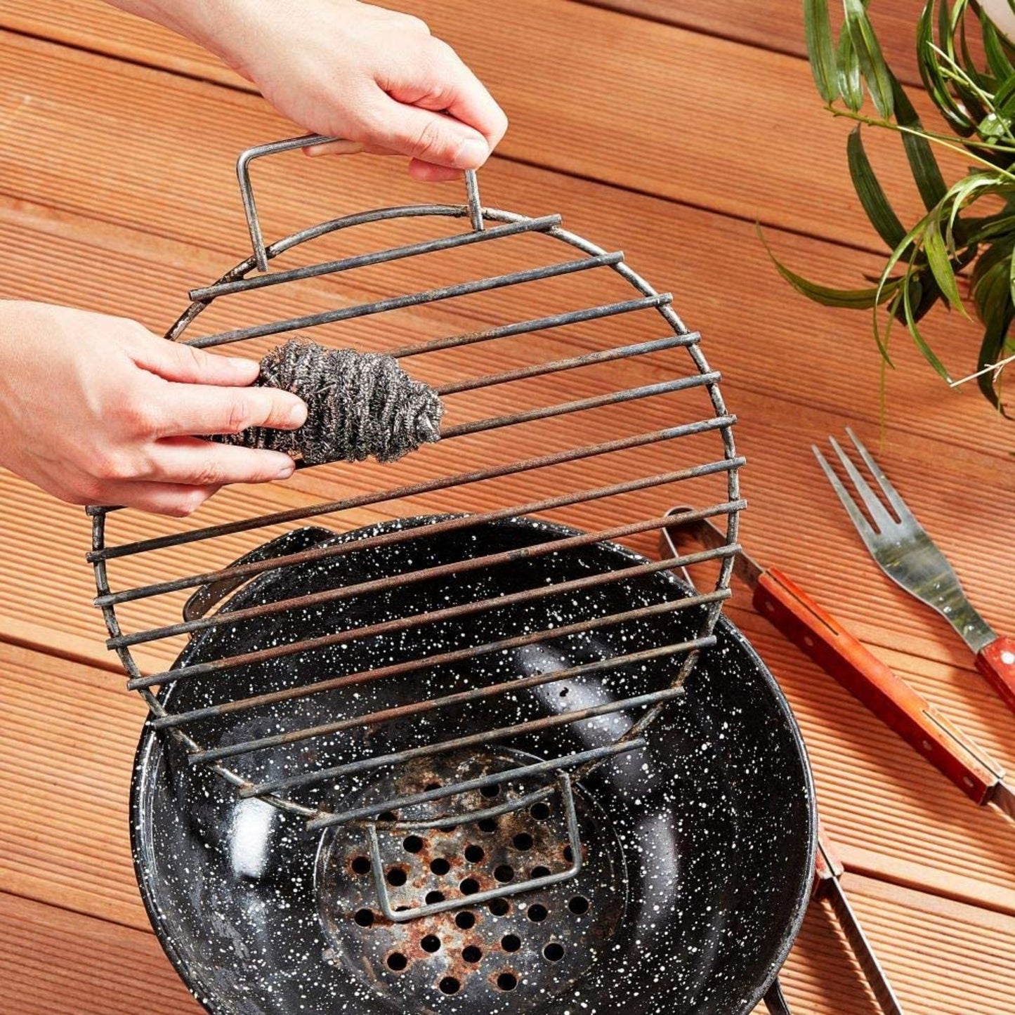 Spontex Topfreiniger Spirinett 10,5 x 23 x 4 cm (B x H x L) Edelstahl, recycelt silber 3 St./Pack.