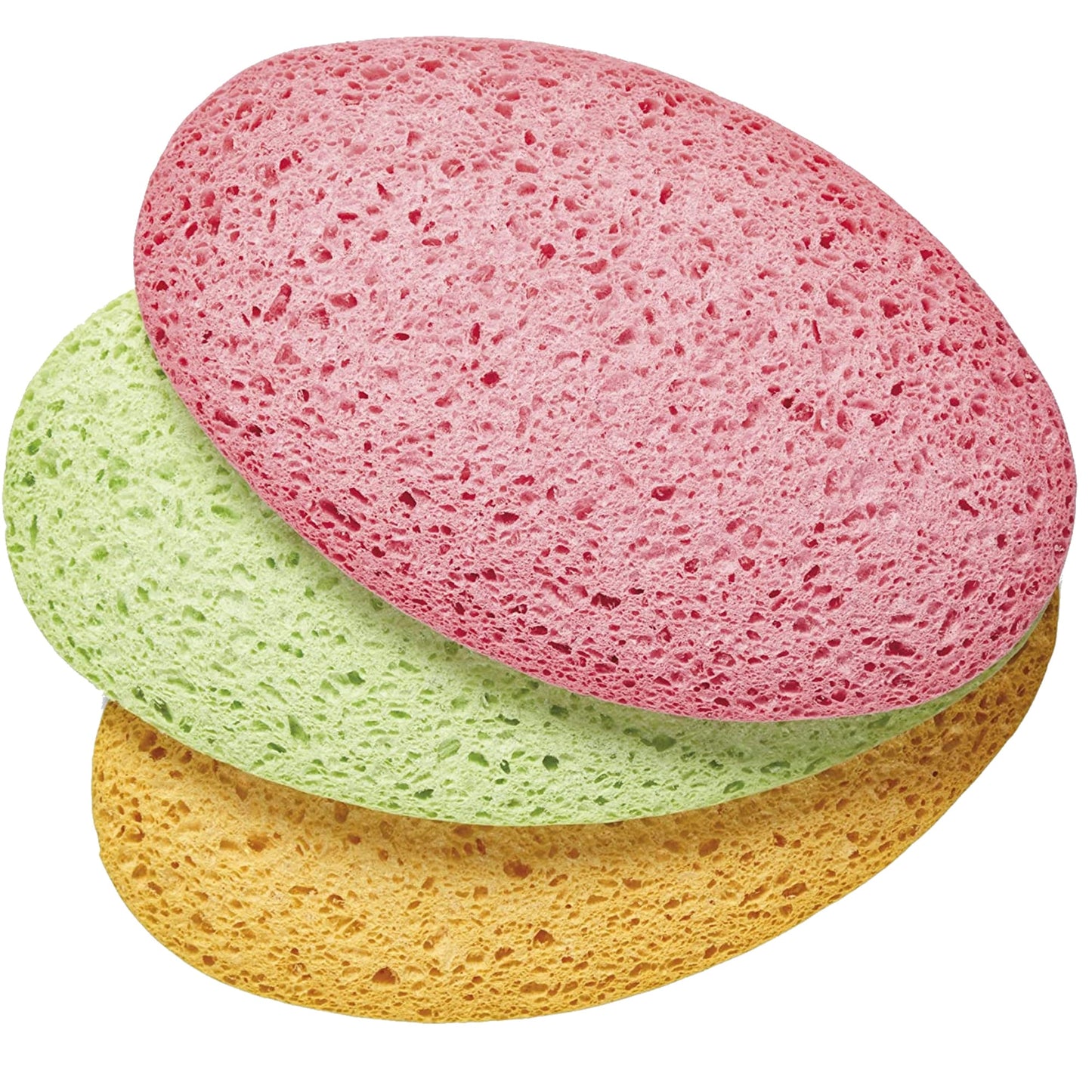 Spontex Schwammtücher ColorMix 12 x 26 cm (B x L) 100 % Zellulose pink, grün, blond 3 St./Pack.