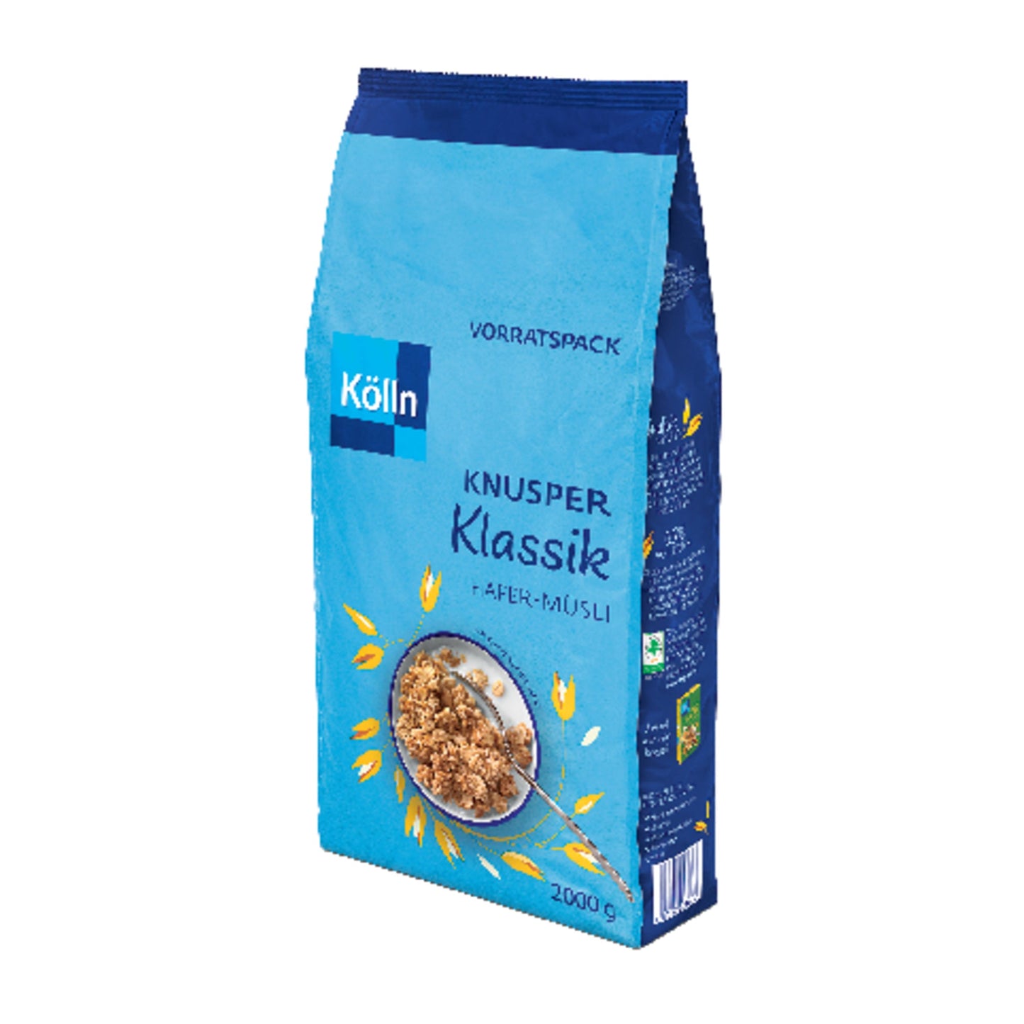 Kölln Müsli Knusper Klassik 4 x 2.000 g/Pack.
