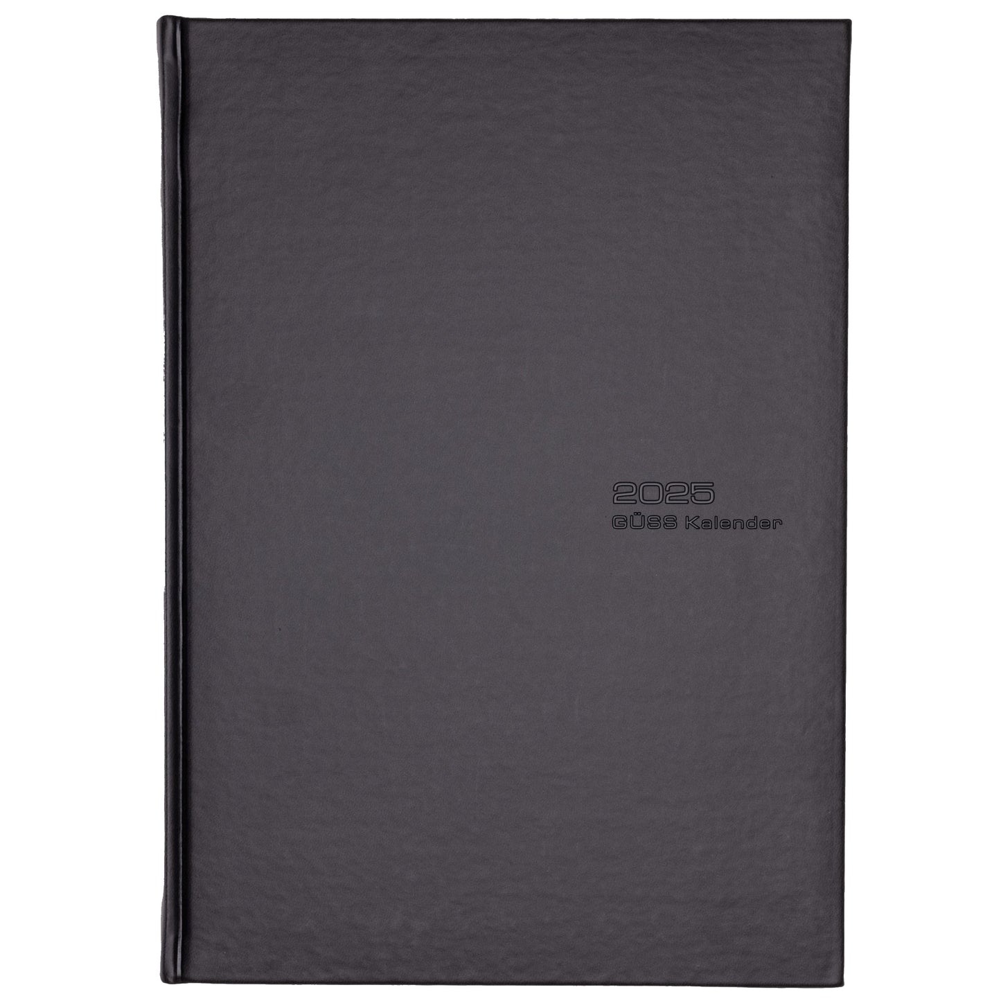 GÜSS® Buchkalender 2026 DIN A4 1 Tag/1 Seite Tucson schwarz
