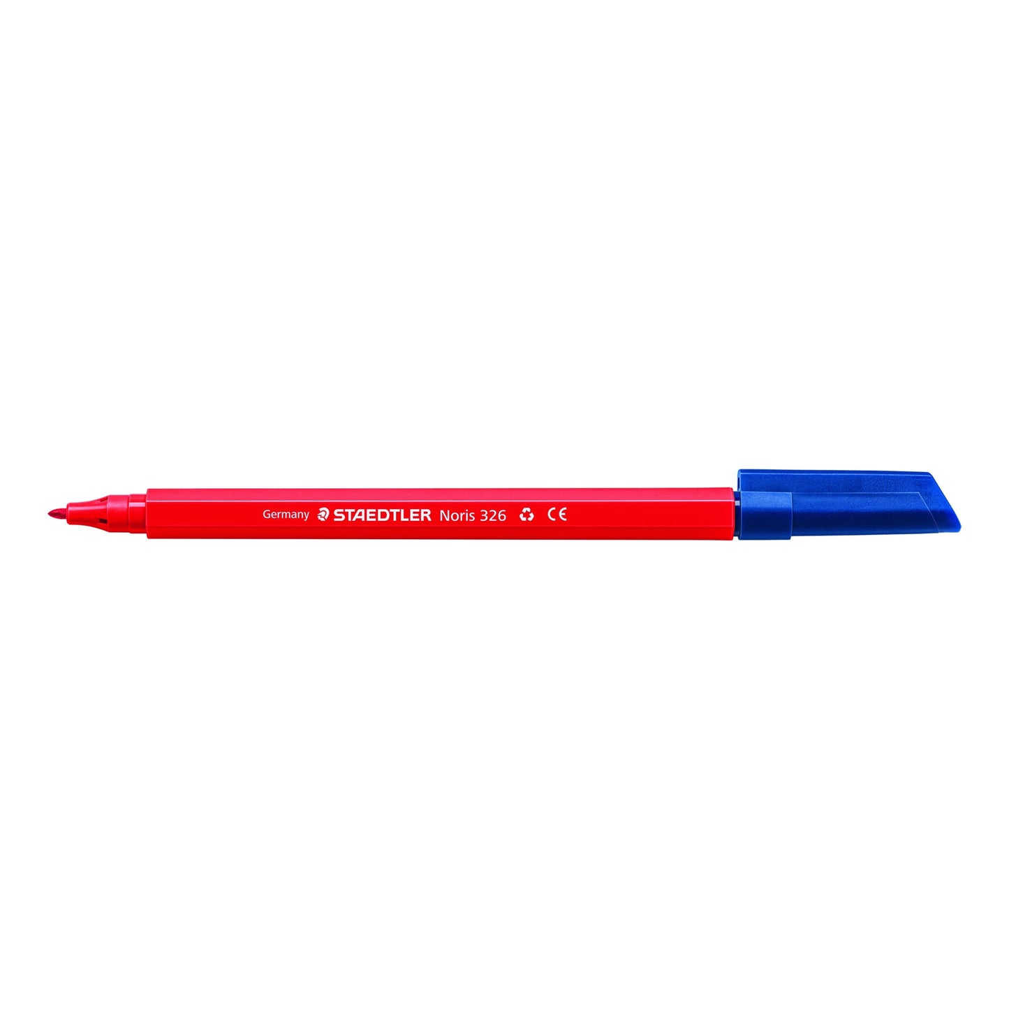 STAEDTLER® Fasermaler Noris 1mm rot auswaschbar