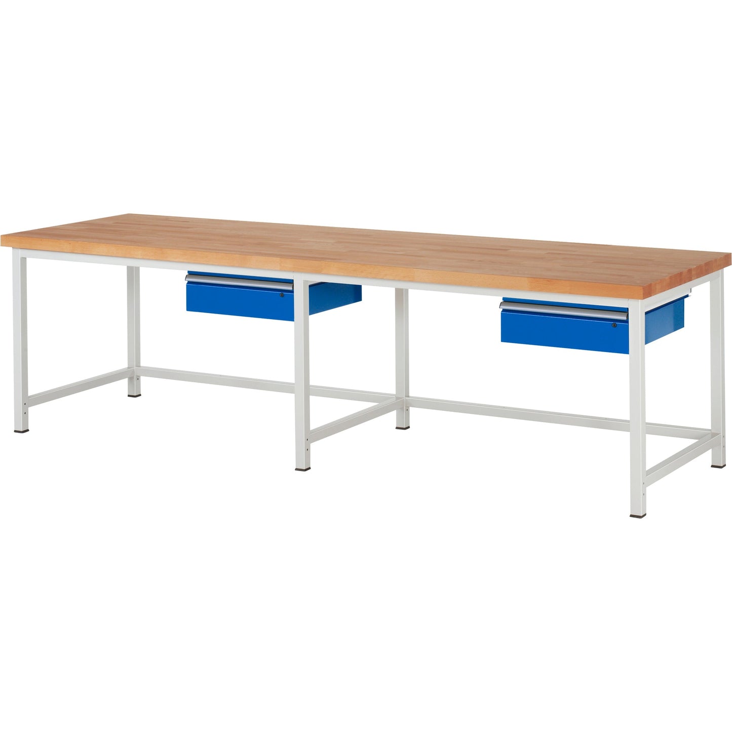 RAU Werkbank 8000 3.000 x 840-1.040 x 900 mm (B x H x T) enzianblau