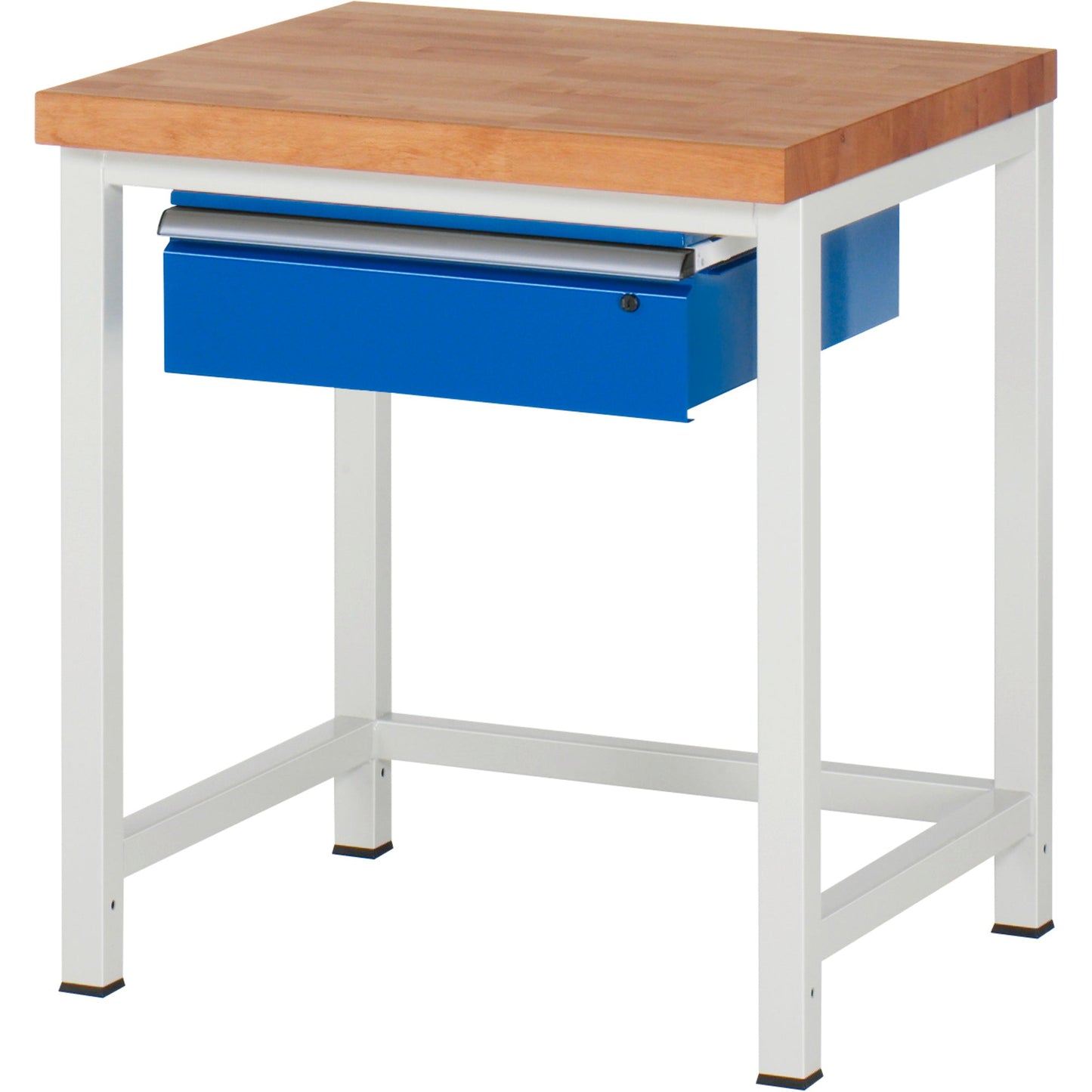 RAU Werkbank 8000 750 x 840-1.040 x 700 mm (B x H x T) enzianblau