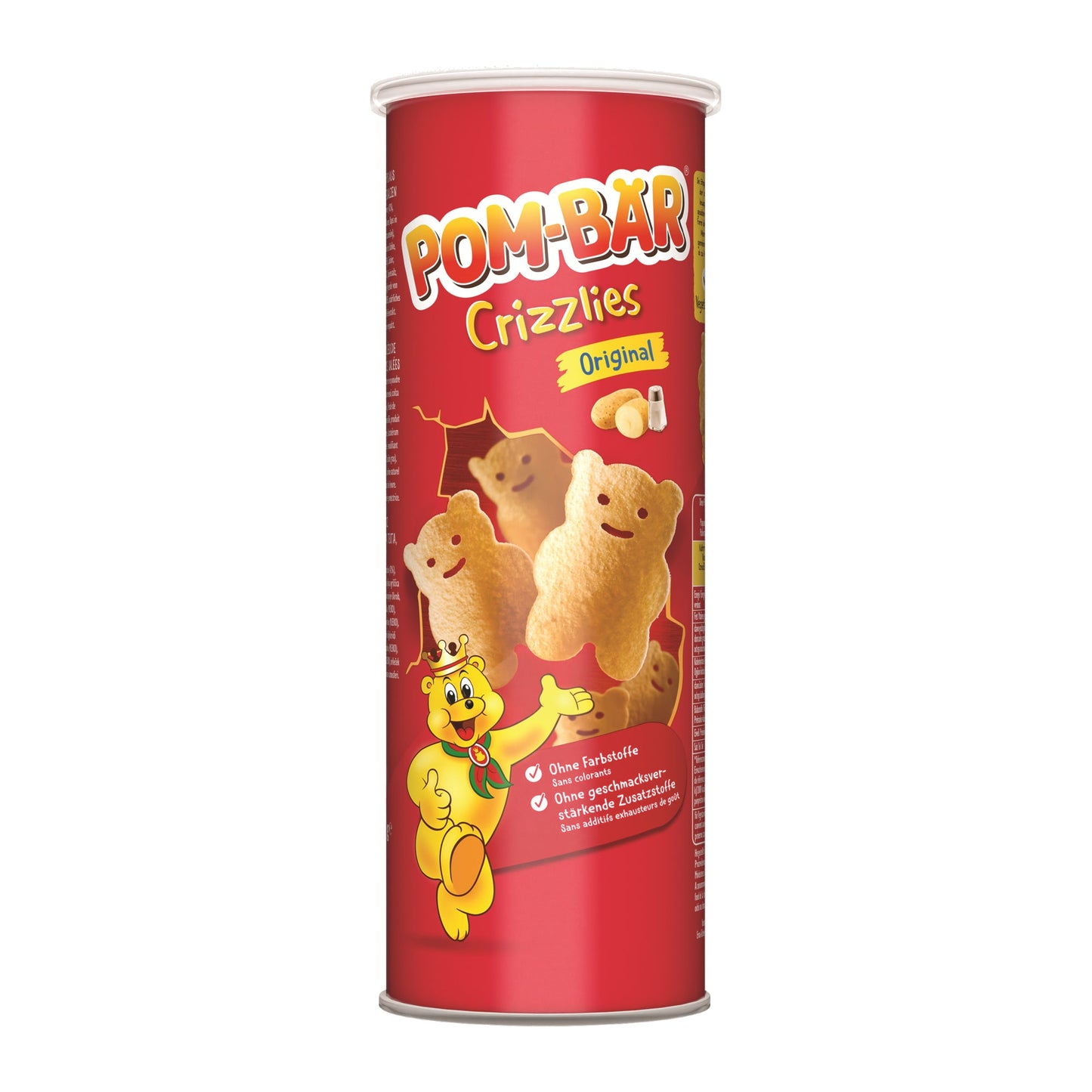 Pom-Bär Chips Crizzlies Original 150 g/Pack.