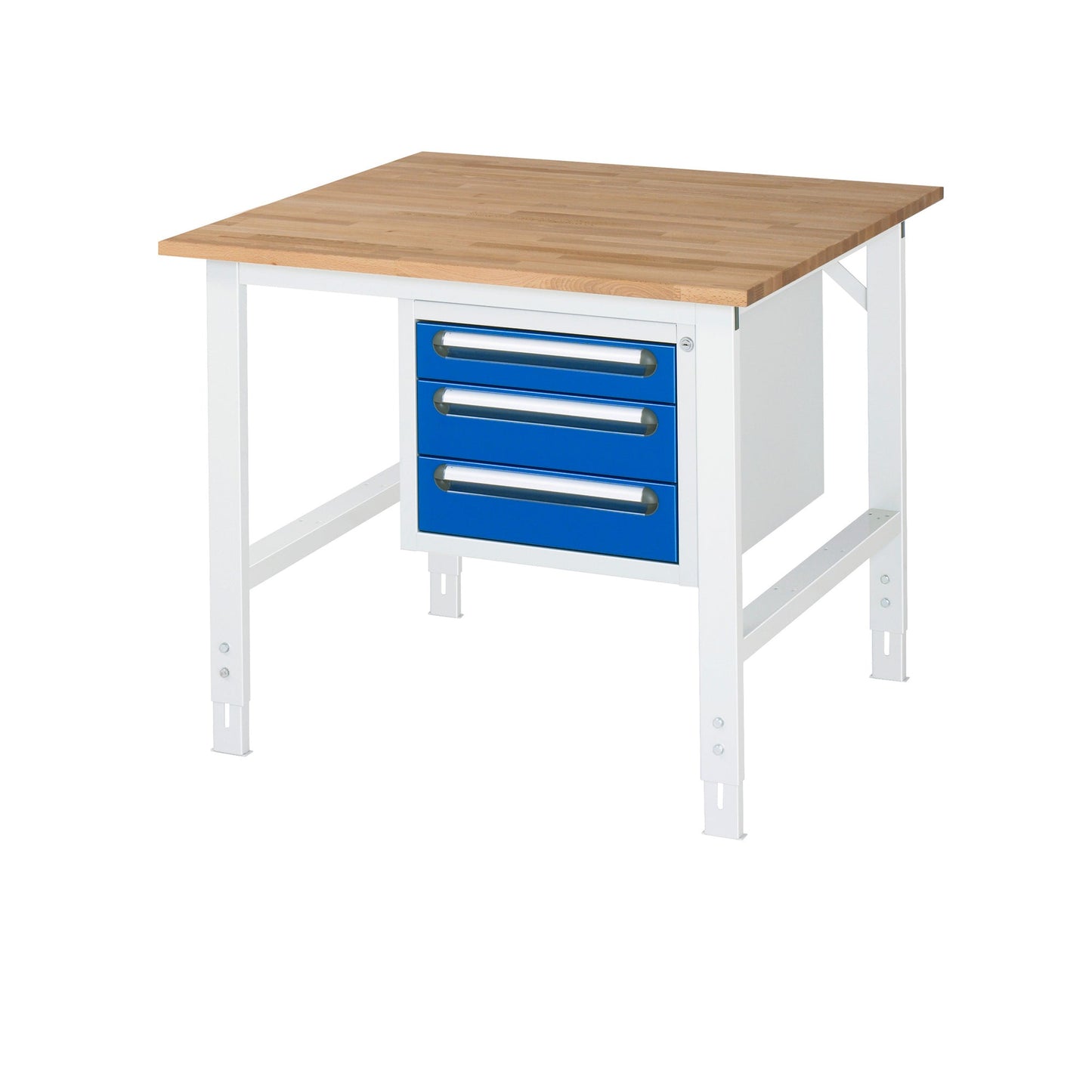 RAU Arbeitstisch Tom 1.000 x 760-1.080 x 1.000 mm (B x H x T)