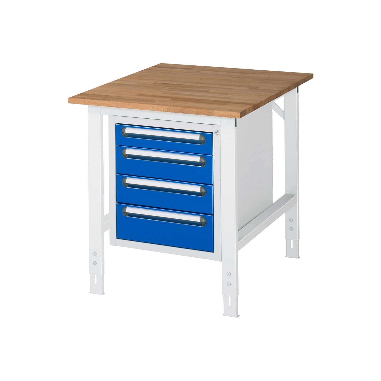 RAU Arbeitstisch Tom 750 x 760-1.080 x 1.000 mm (B x H x T)