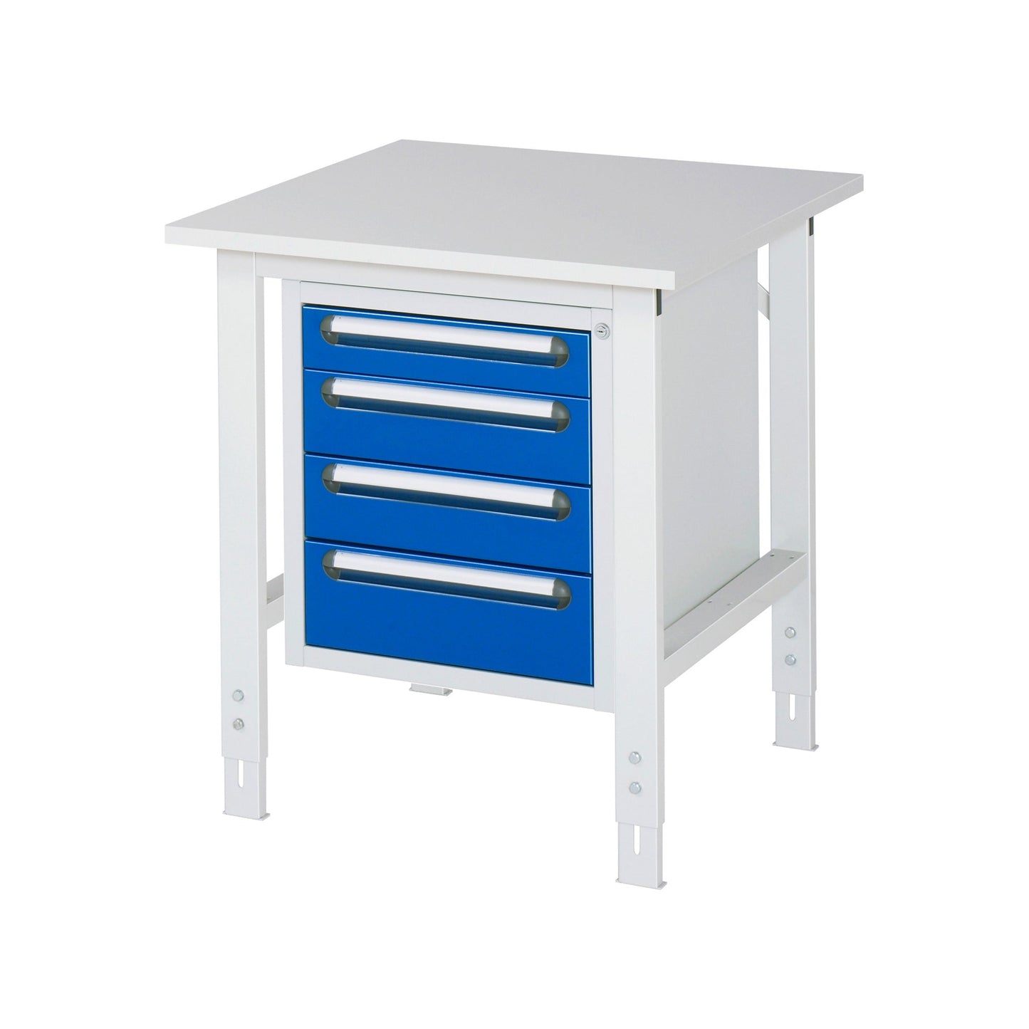 RAU Arbeitstisch Tom 750 x 760-1.080 x 800 mm (B x H x T)